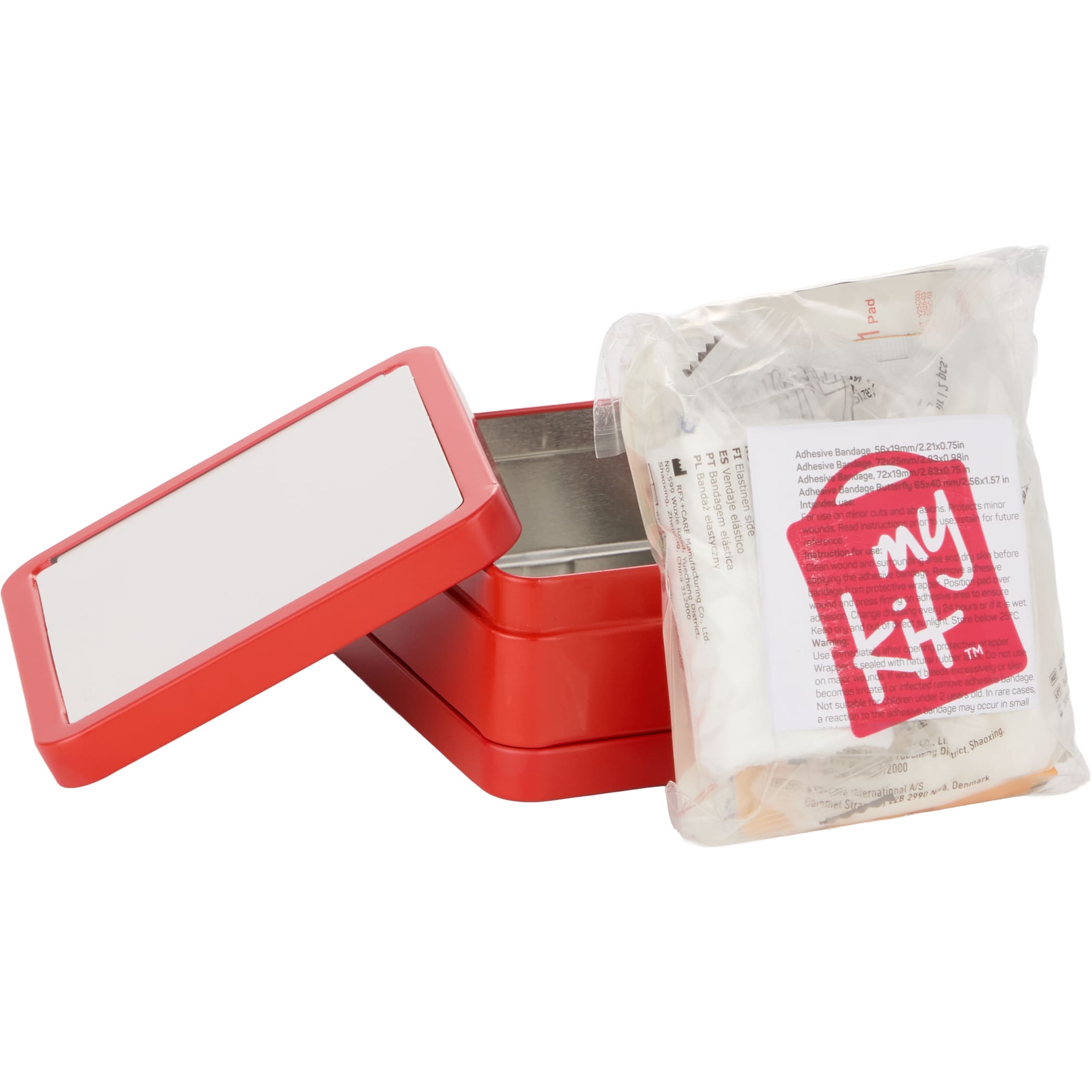 Picture of 30-Piece First Aid Kit with Tin Case