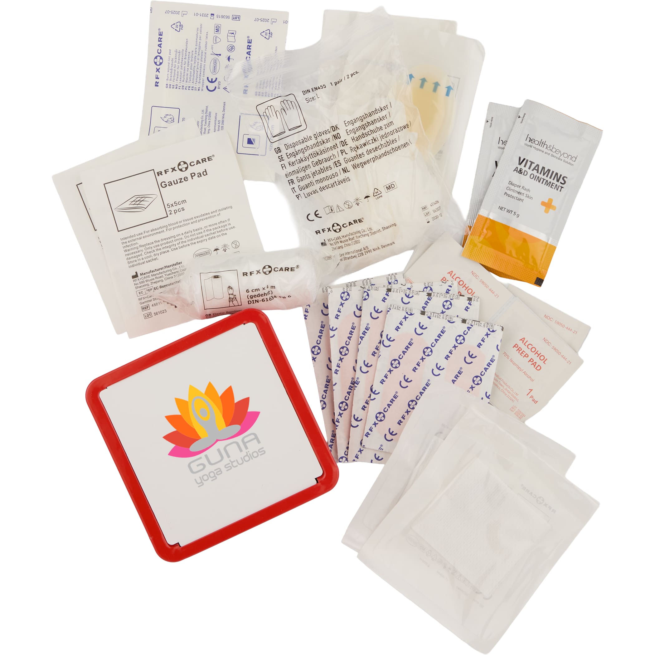 Picture of 30-Piece First Aid Kit with Tin Case