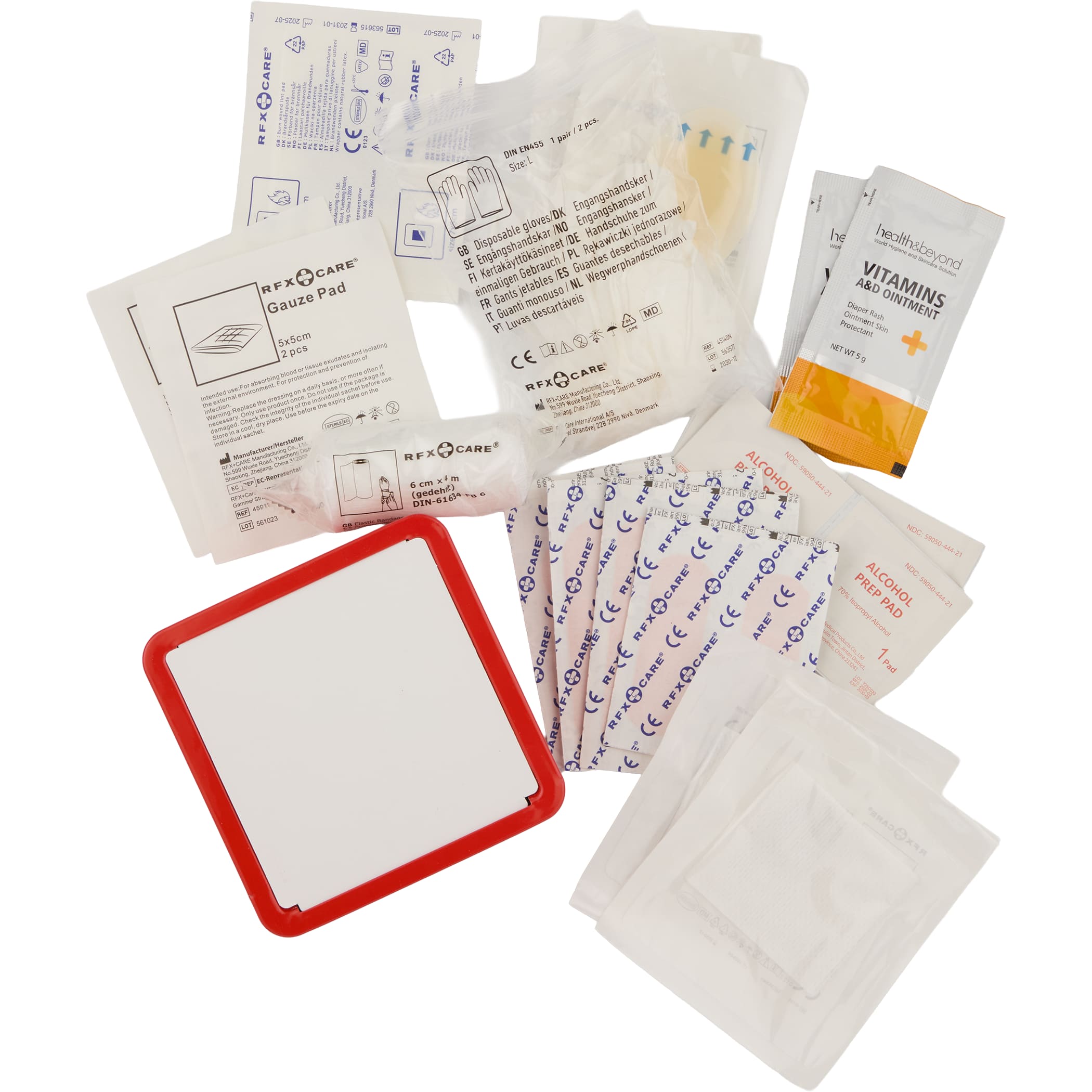 Picture of 30-Piece First Aid Kit with Tin Case