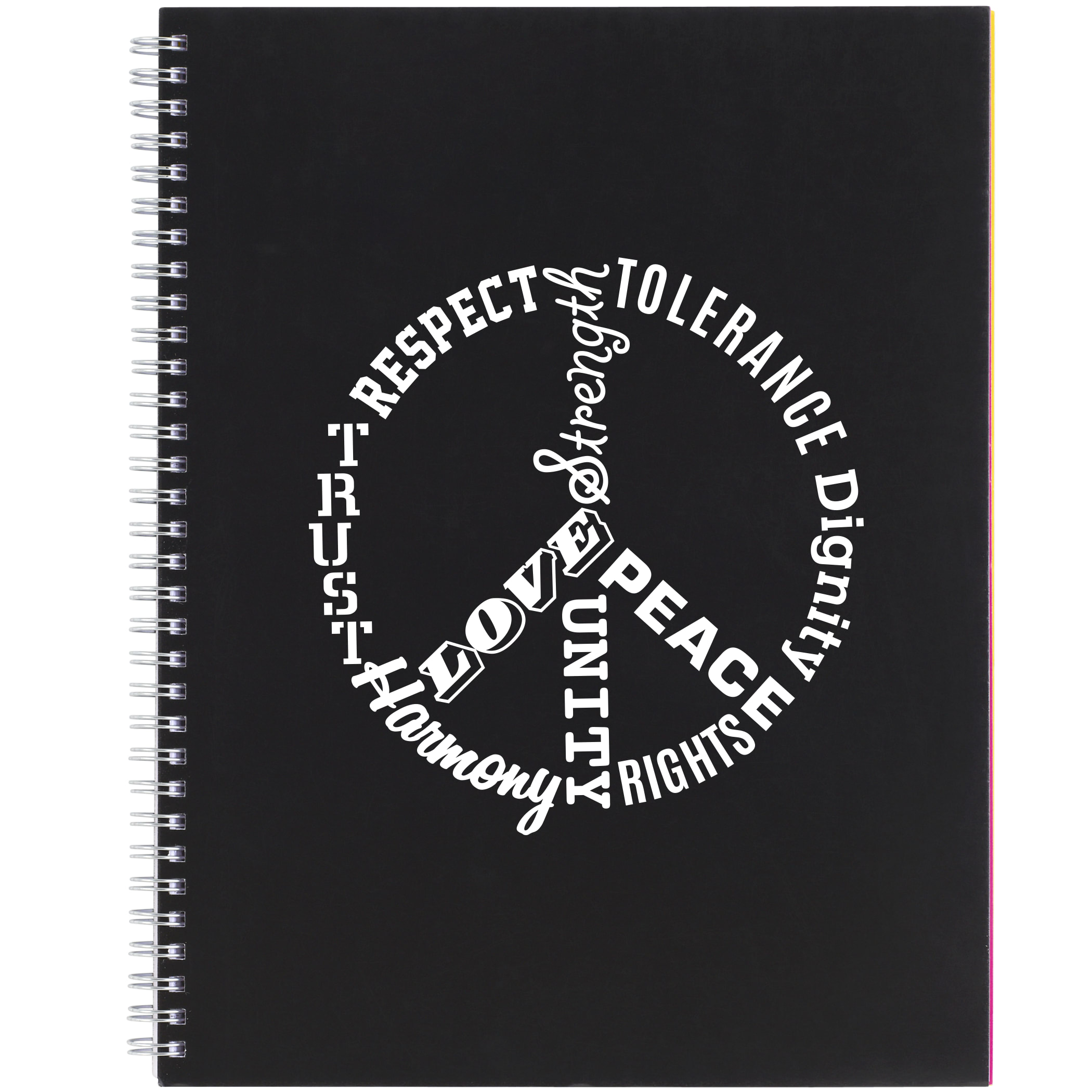 Picture of 8.5'' x 11'' FSC® Mix Remark 5-subject Notebook