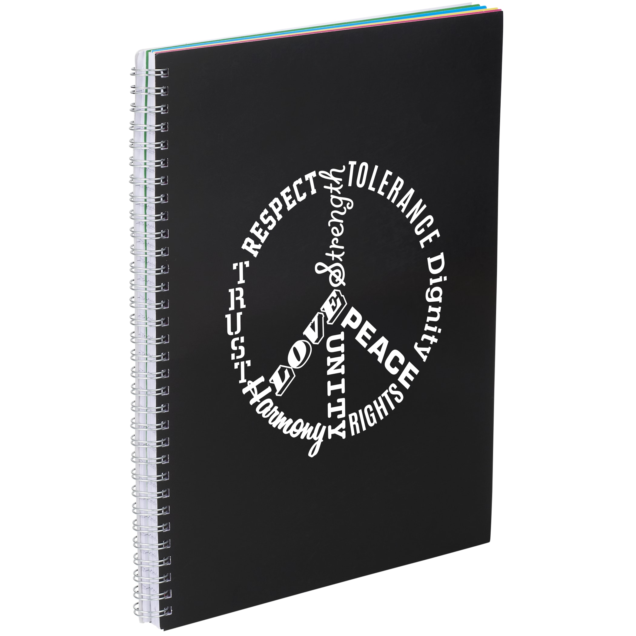 Picture of 8.5'' x 11'' FSC® Mix Remark 5-subject Notebook