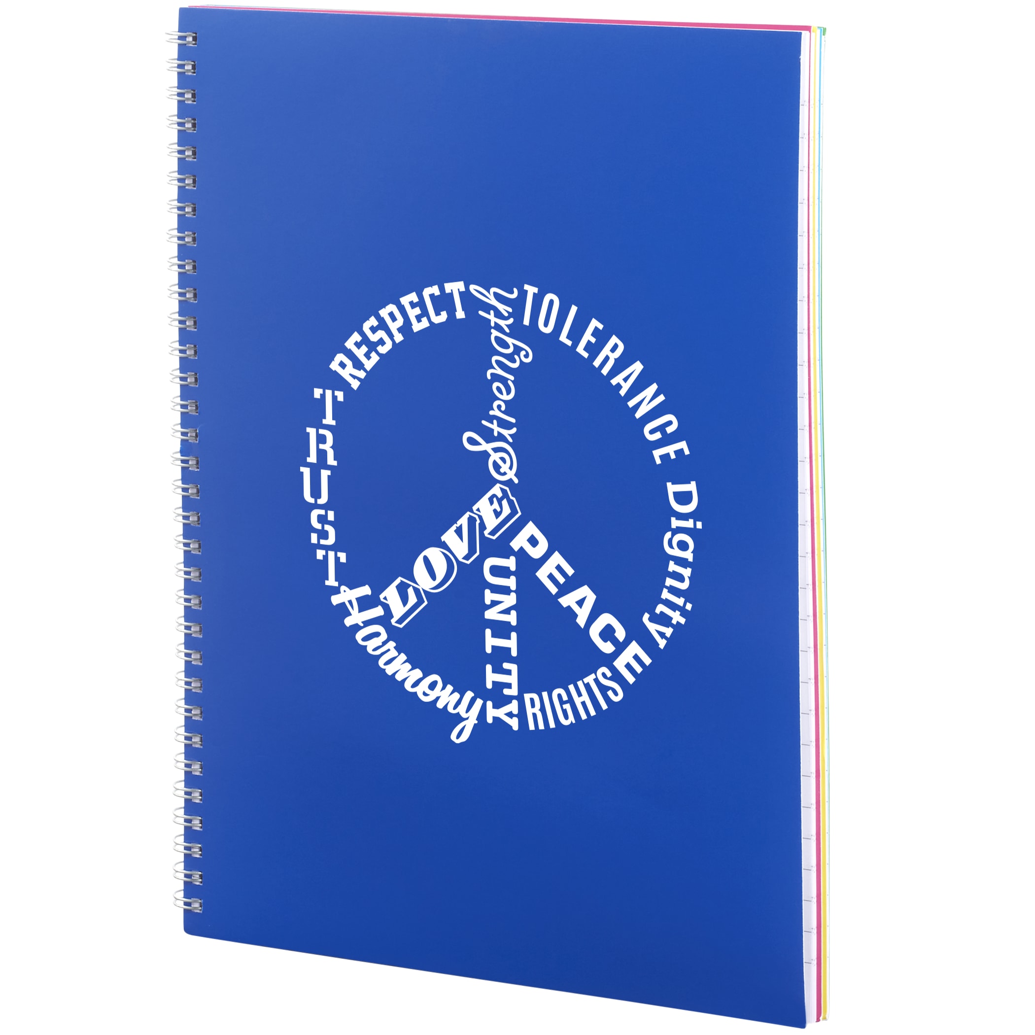 Picture of 8.5'' x 11'' FSC® Mix Remark 5-subject Notebook