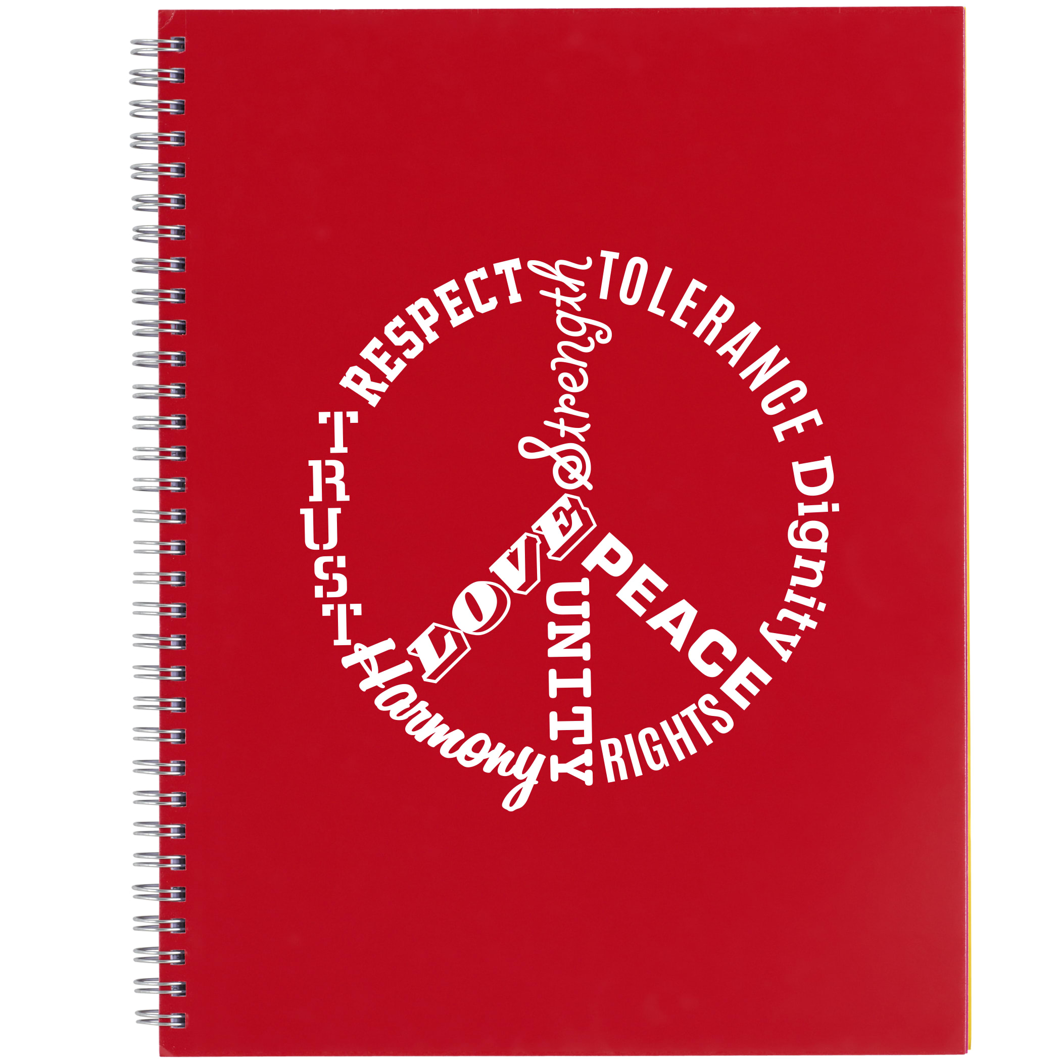 Picture of 8.5'' x 11'' FSC® Mix Remark 5-subject Notebook