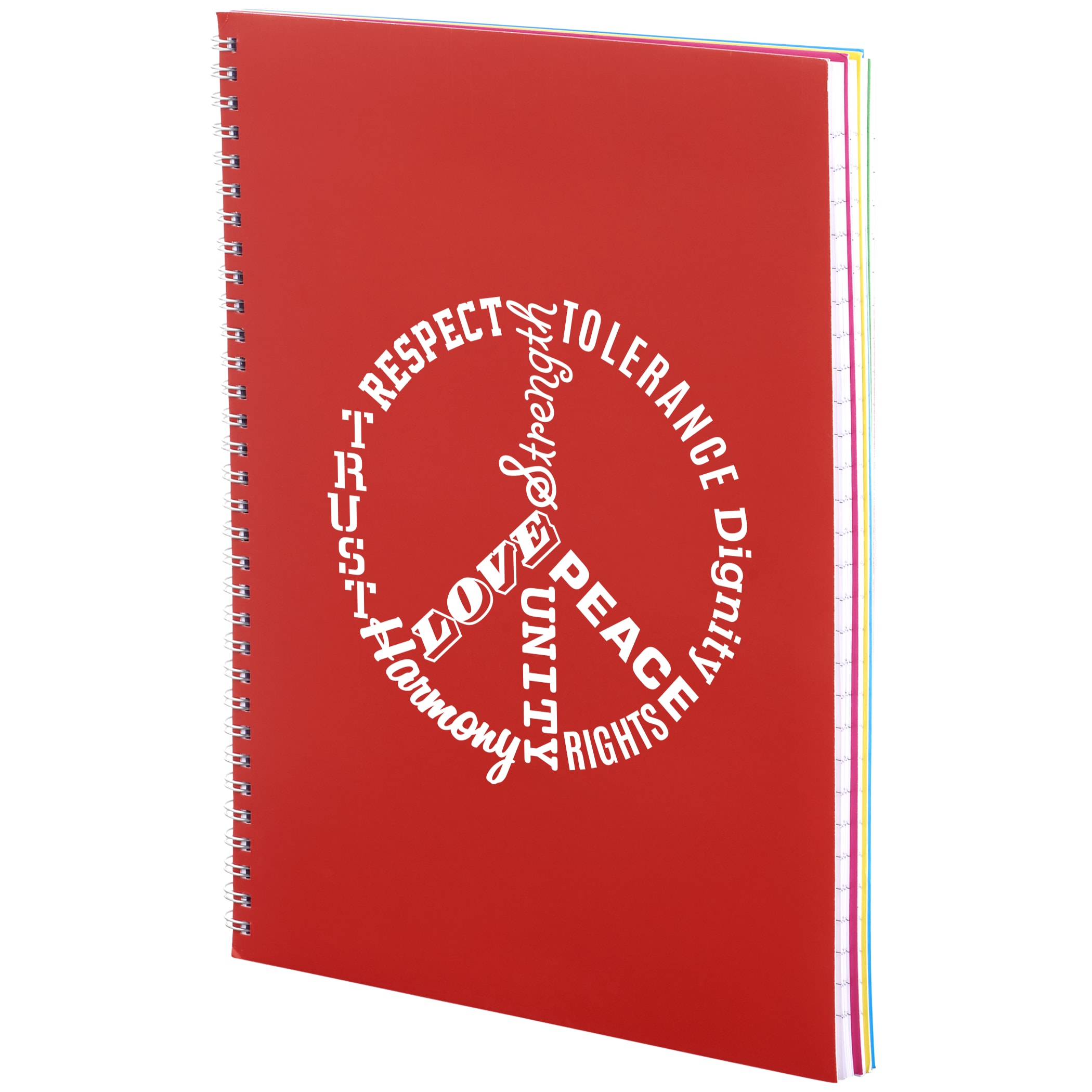 Picture of 8.5'' x 11'' FSC® Mix Remark 5-subject Notebook