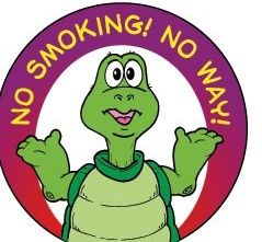 Picture of No Smoking! No Way! Sticker Roll