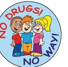 Picture of No Drugs! No Way! Sticker Roll