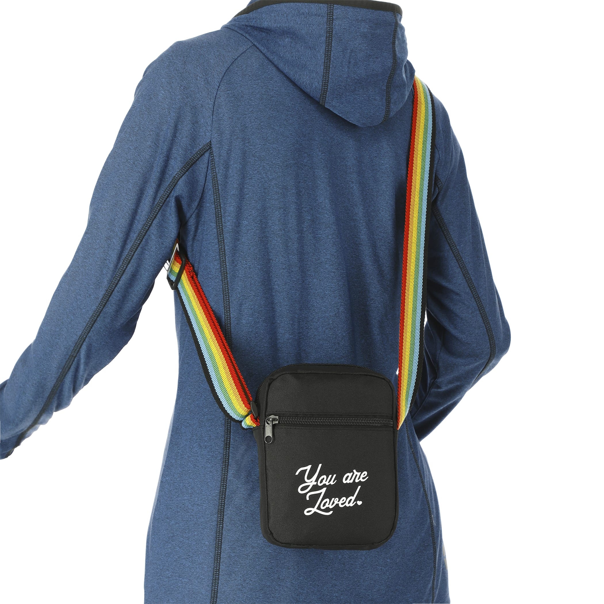 Picture of Rainbow rPET Crossbody Tote