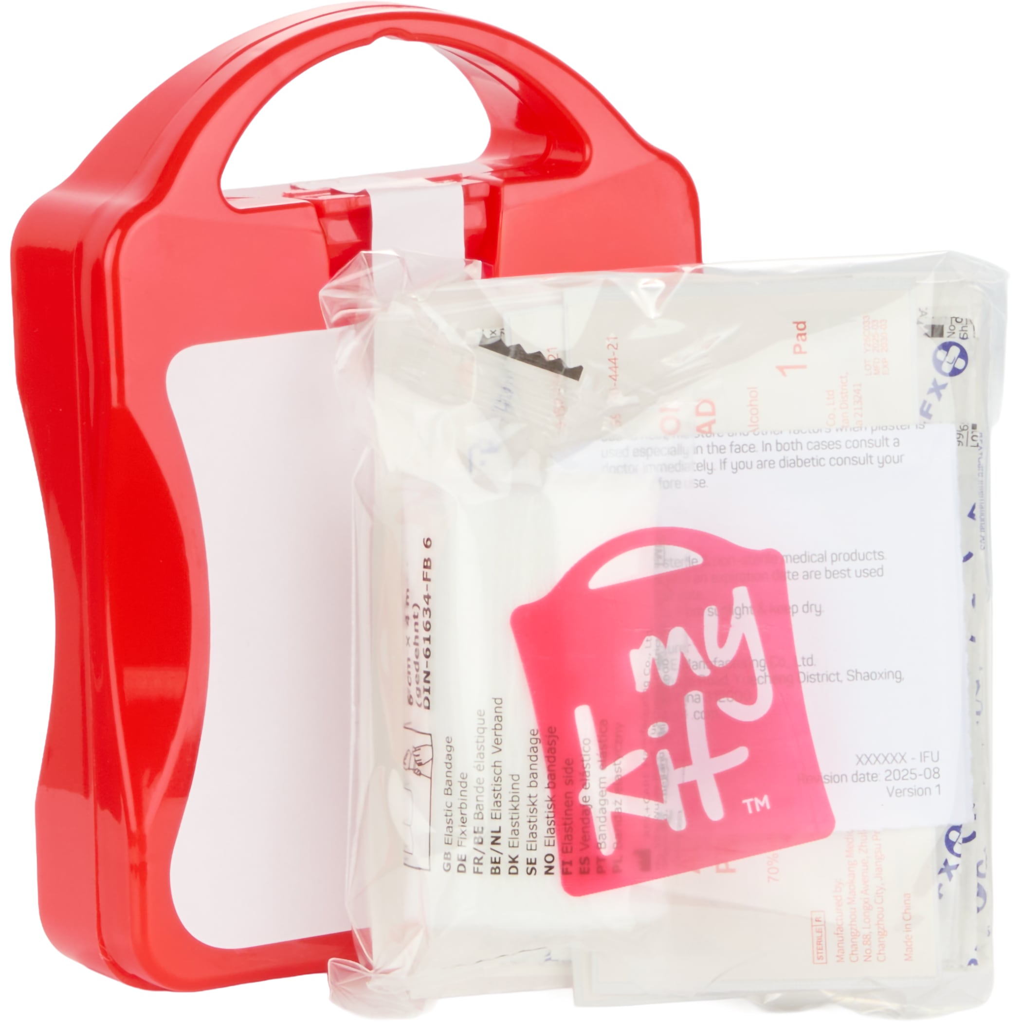 Picture of 21-Piece First Aid Kit with Recycled Case