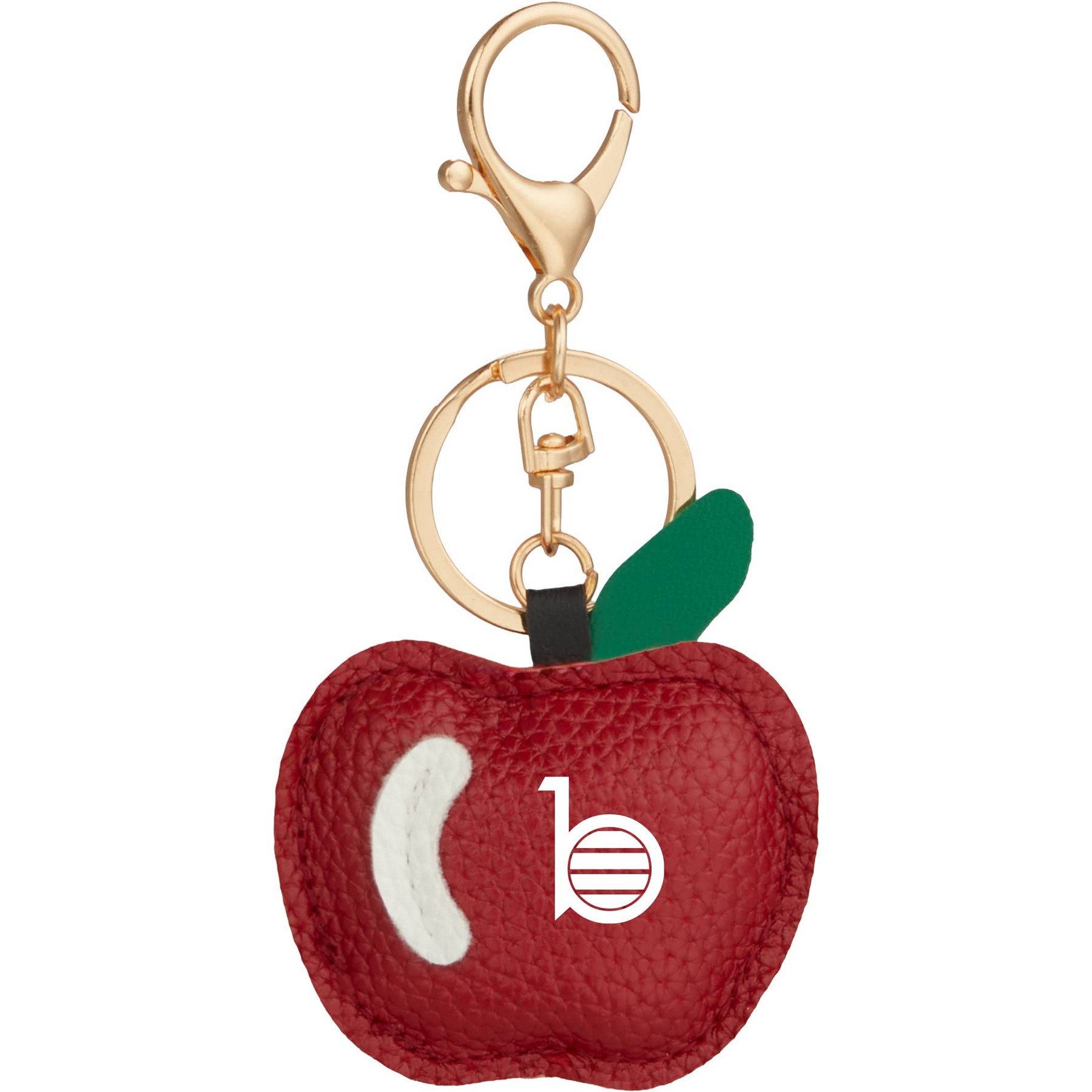 Picture of Apple Leather Keychain