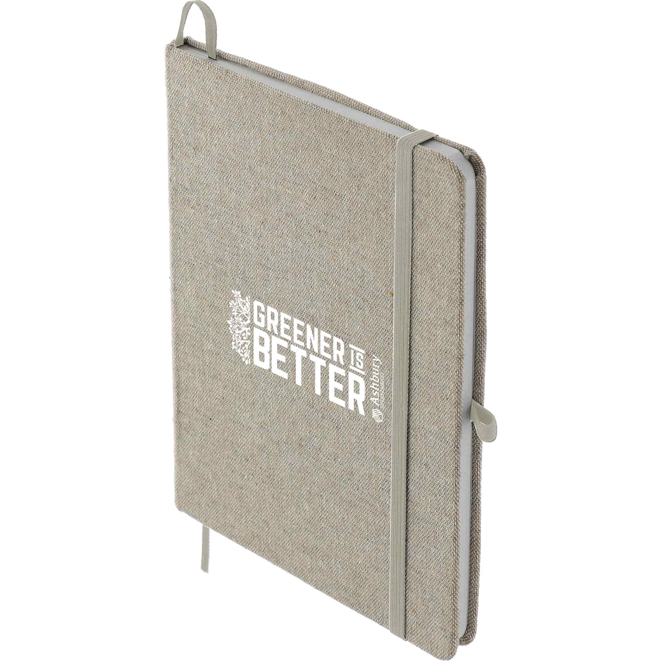 Picture of 5'' x 7'' FSC® Recycled Cotton Bound Notebook