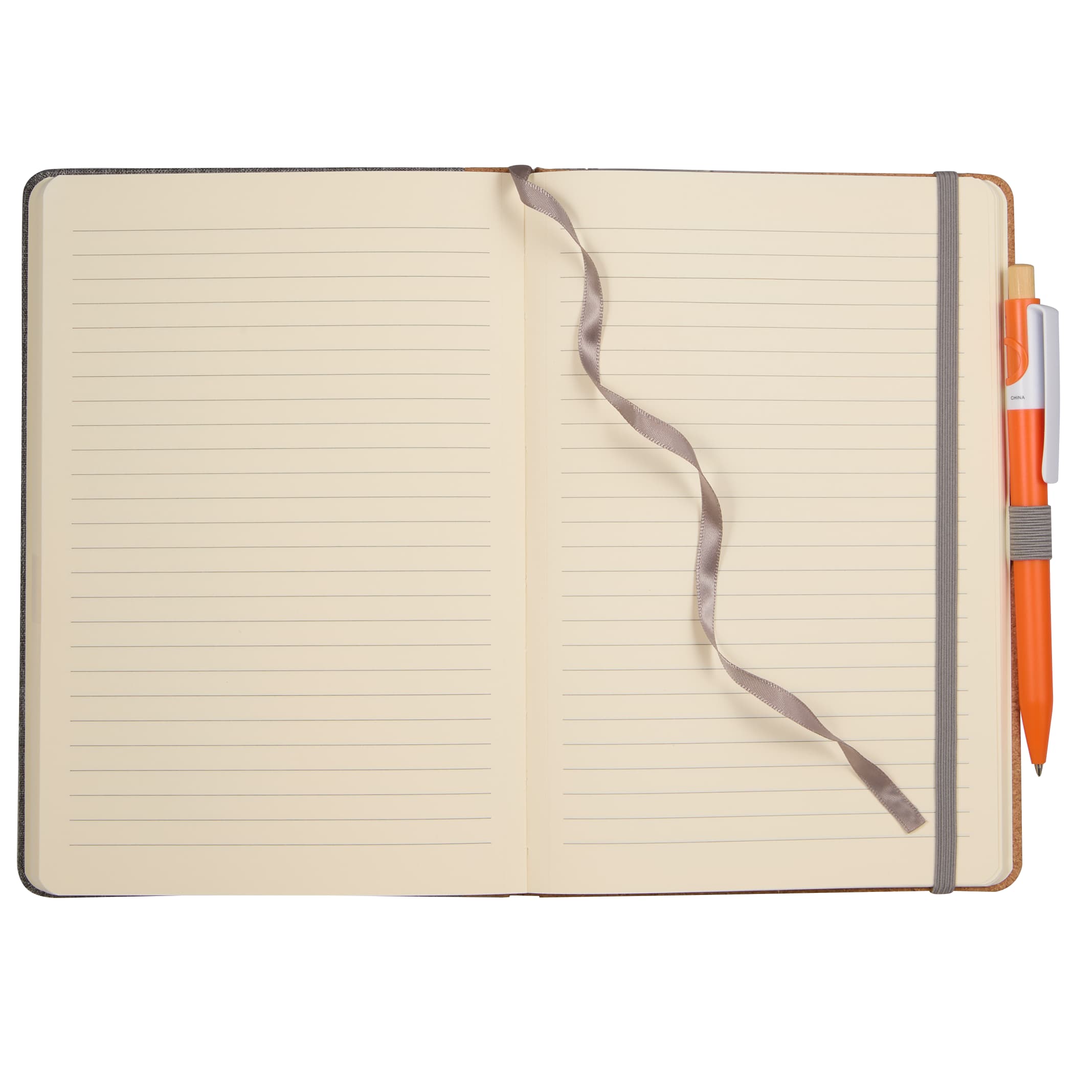 Picture of 5.5'' x 8.5'' Recycled PET and Cork Bound Journal