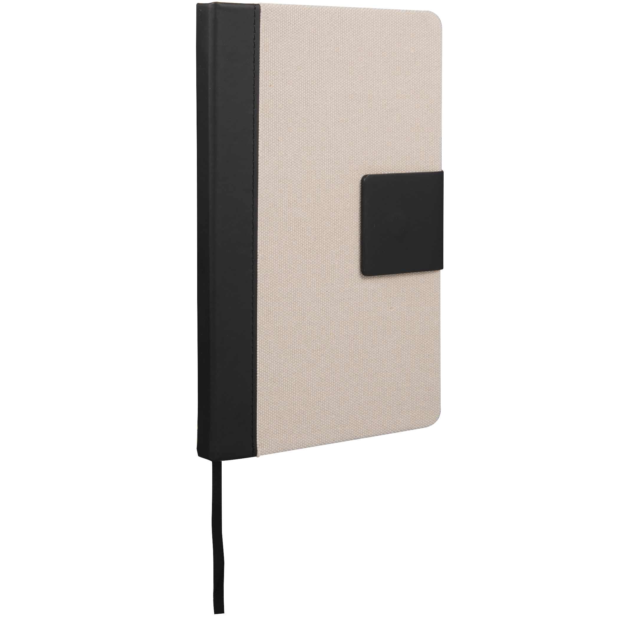 Picture of 5.5'' x 8.5'' FSC® Recycled Canvas Bound Notebook