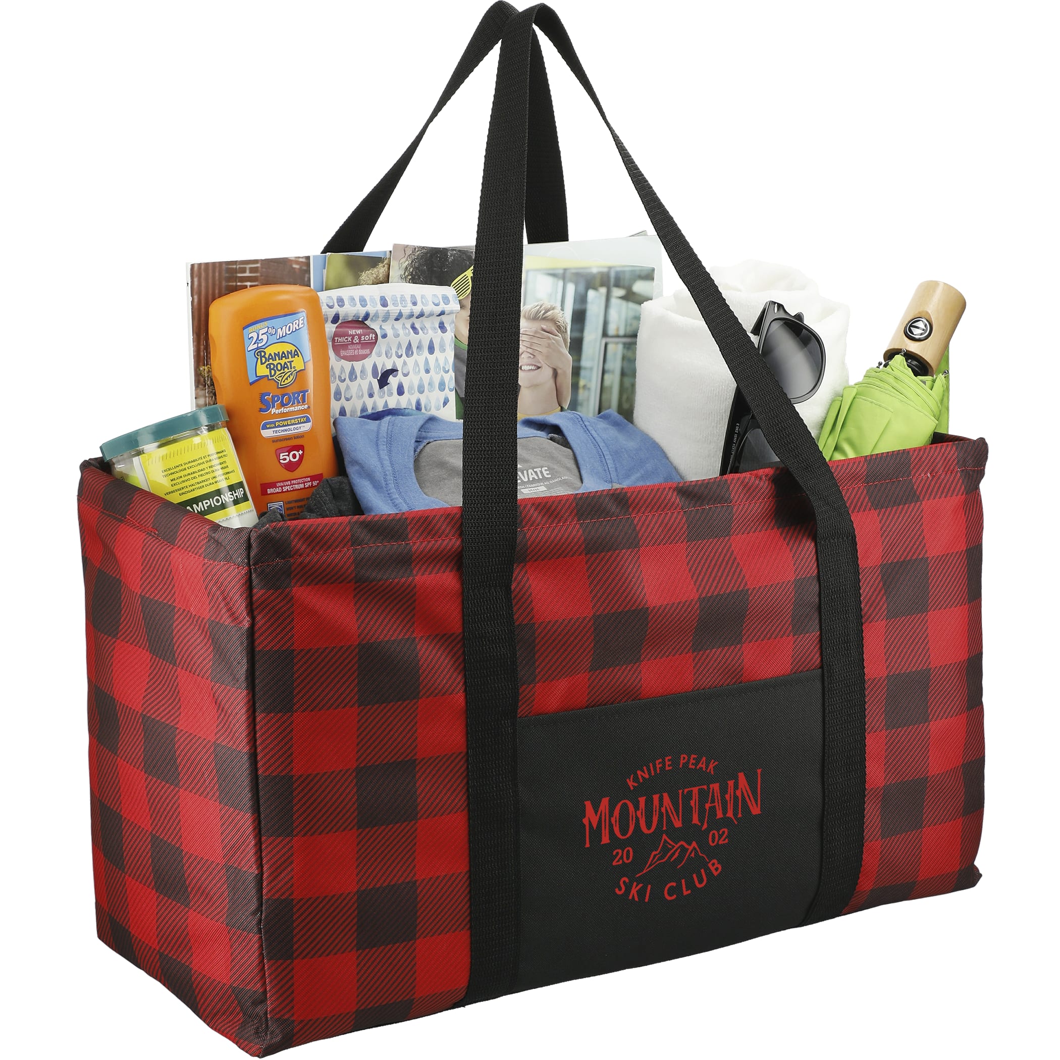 Picture of Buffalo Plaid Utility Tote