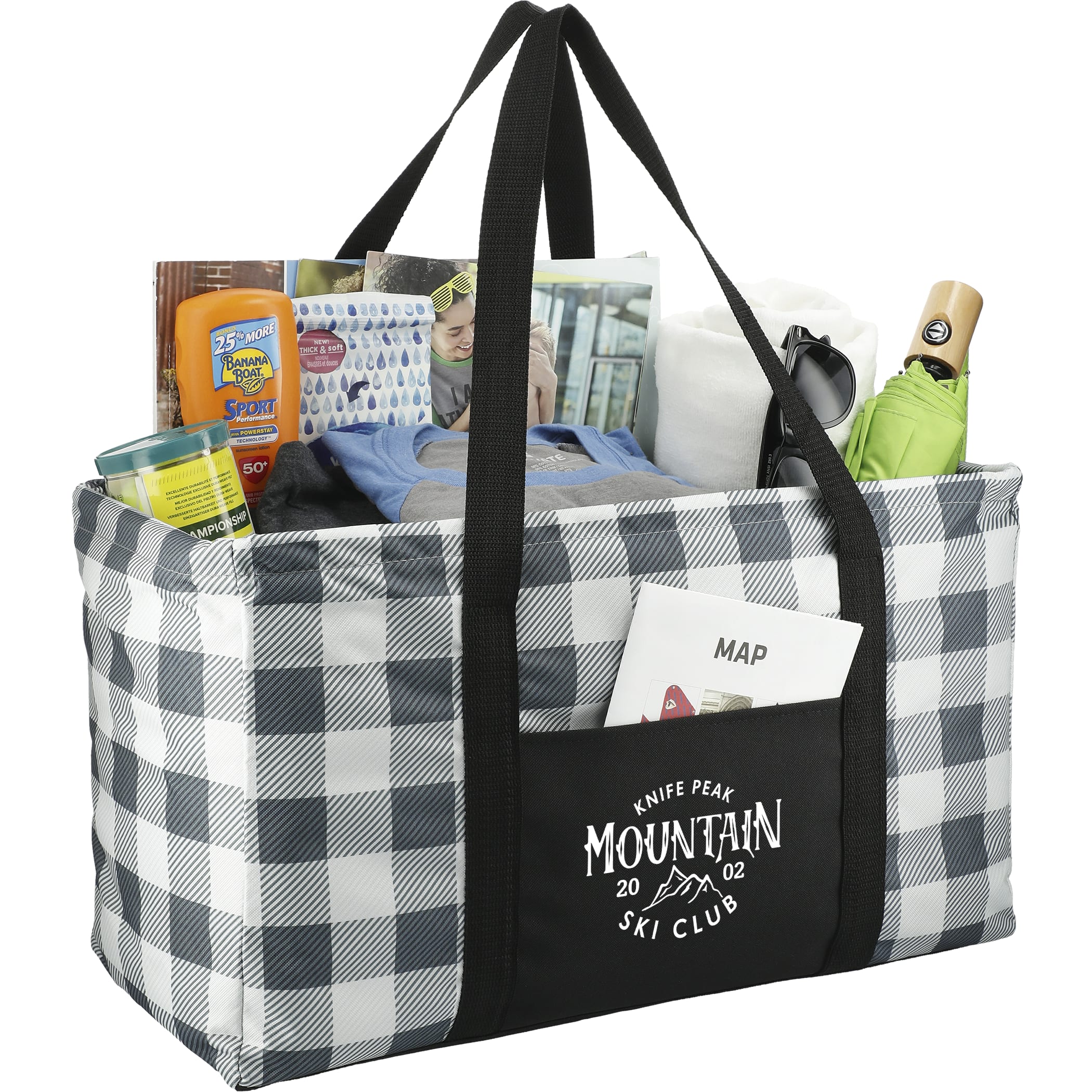 Picture of Buffalo Plaid Utility Tote