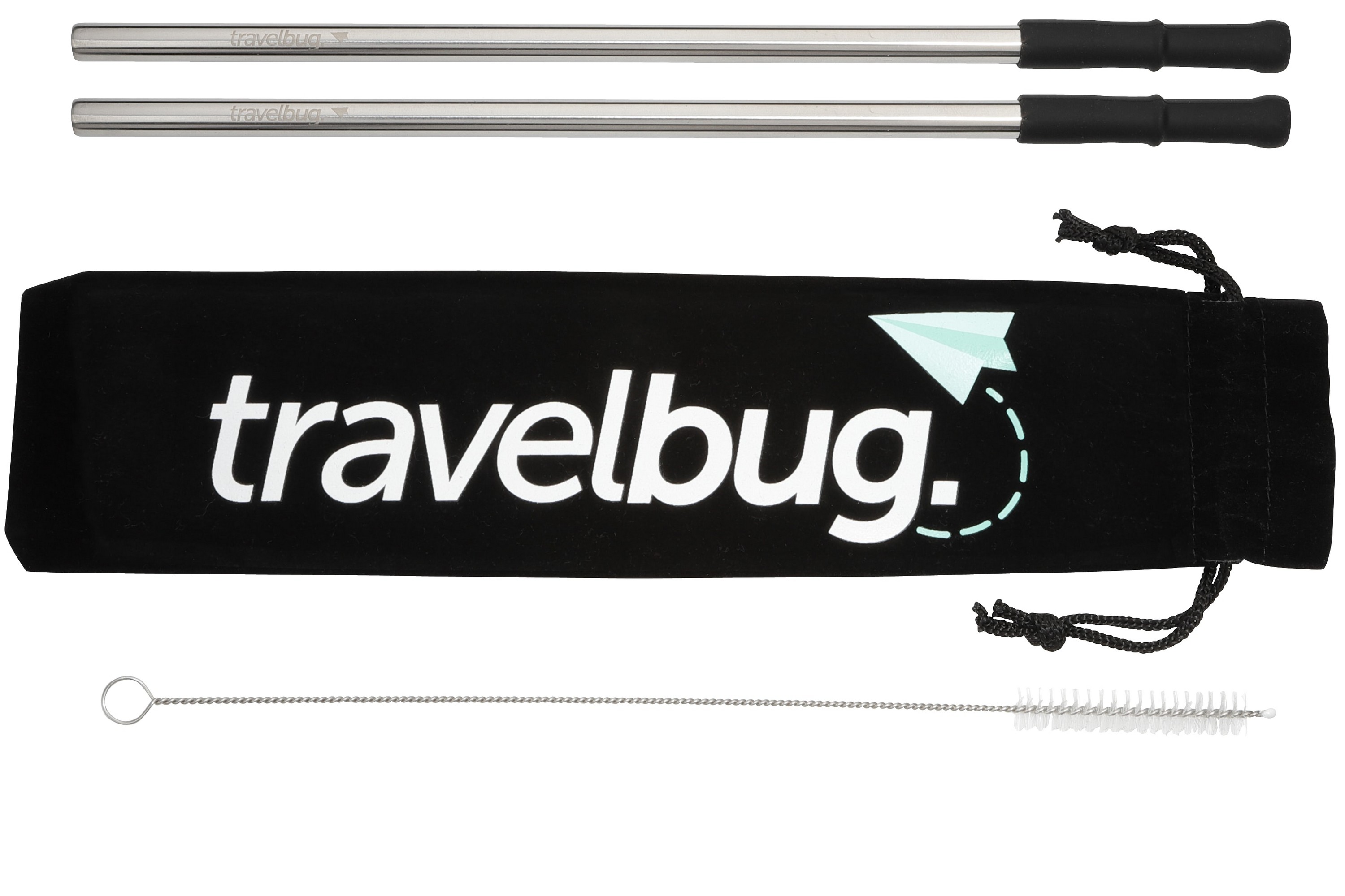 Picture of Reusable Stainless steel Straw Set with Brush