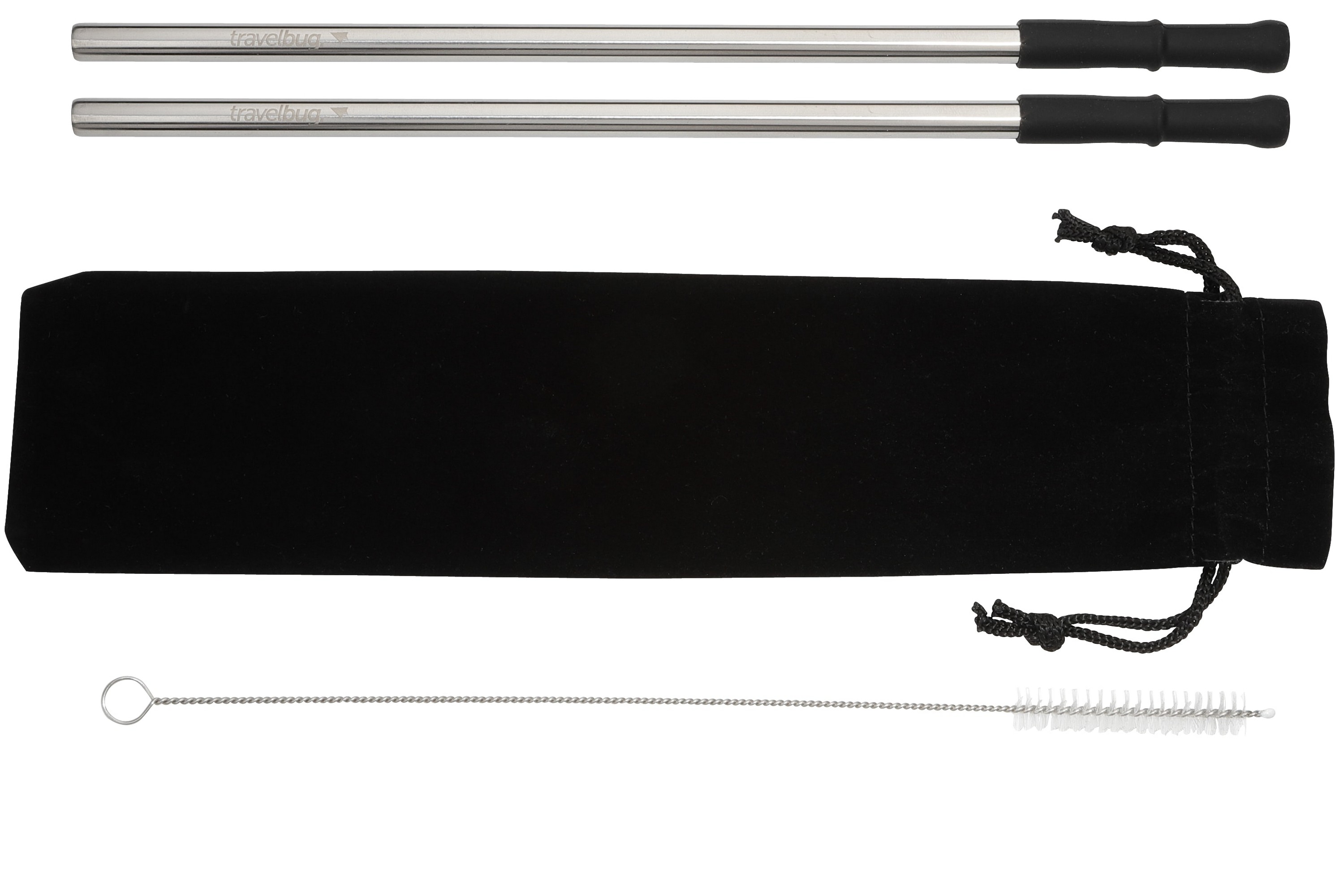 Picture of Reusable Stainless steel Straw Set with Brush