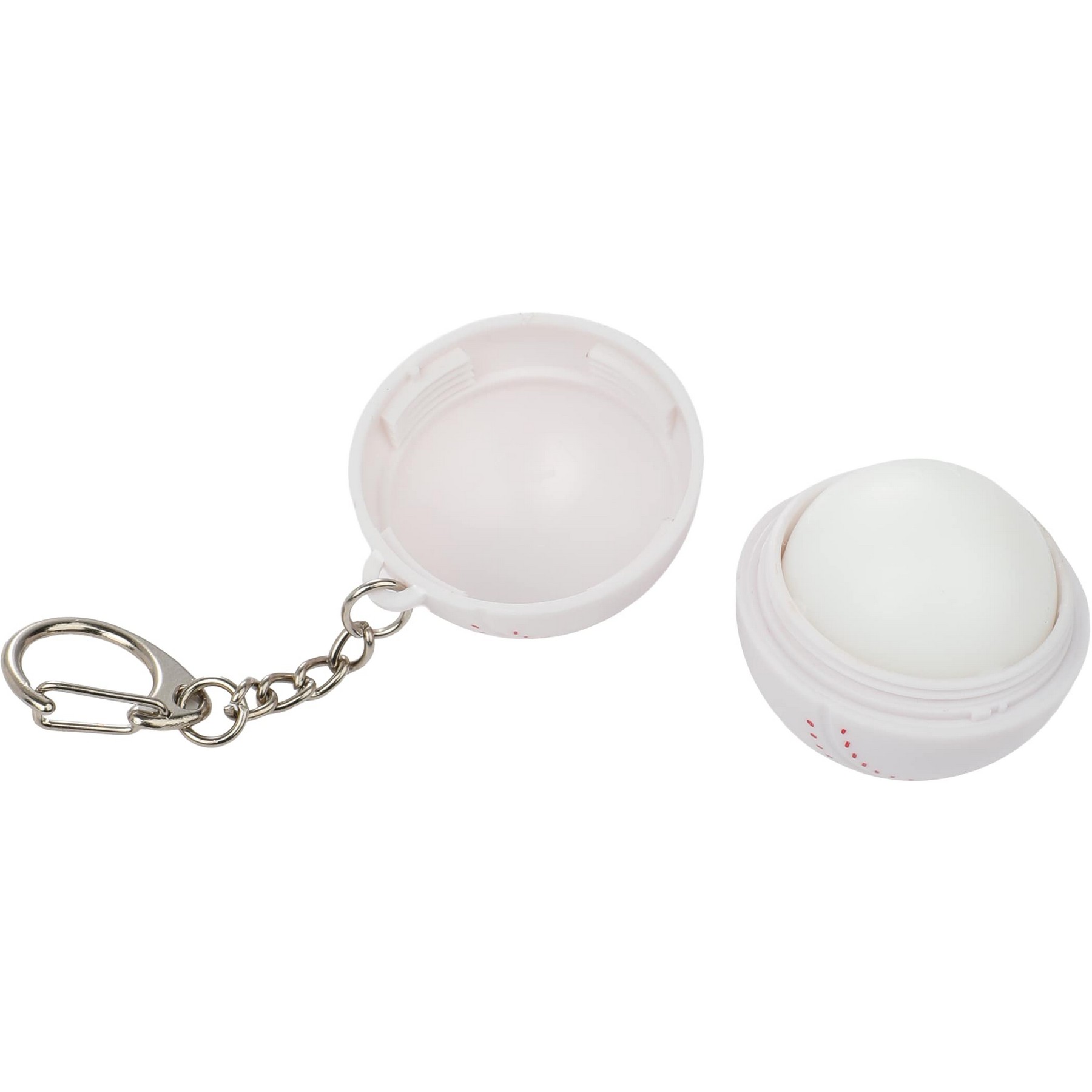 Picture of Recycled Baseball SPF15 Lip Balm Keychain