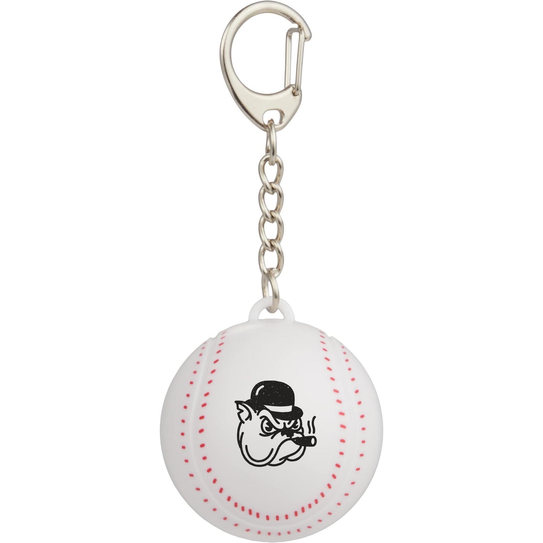 Picture of Recycled Baseball SPF15 Lip Balm Keychain