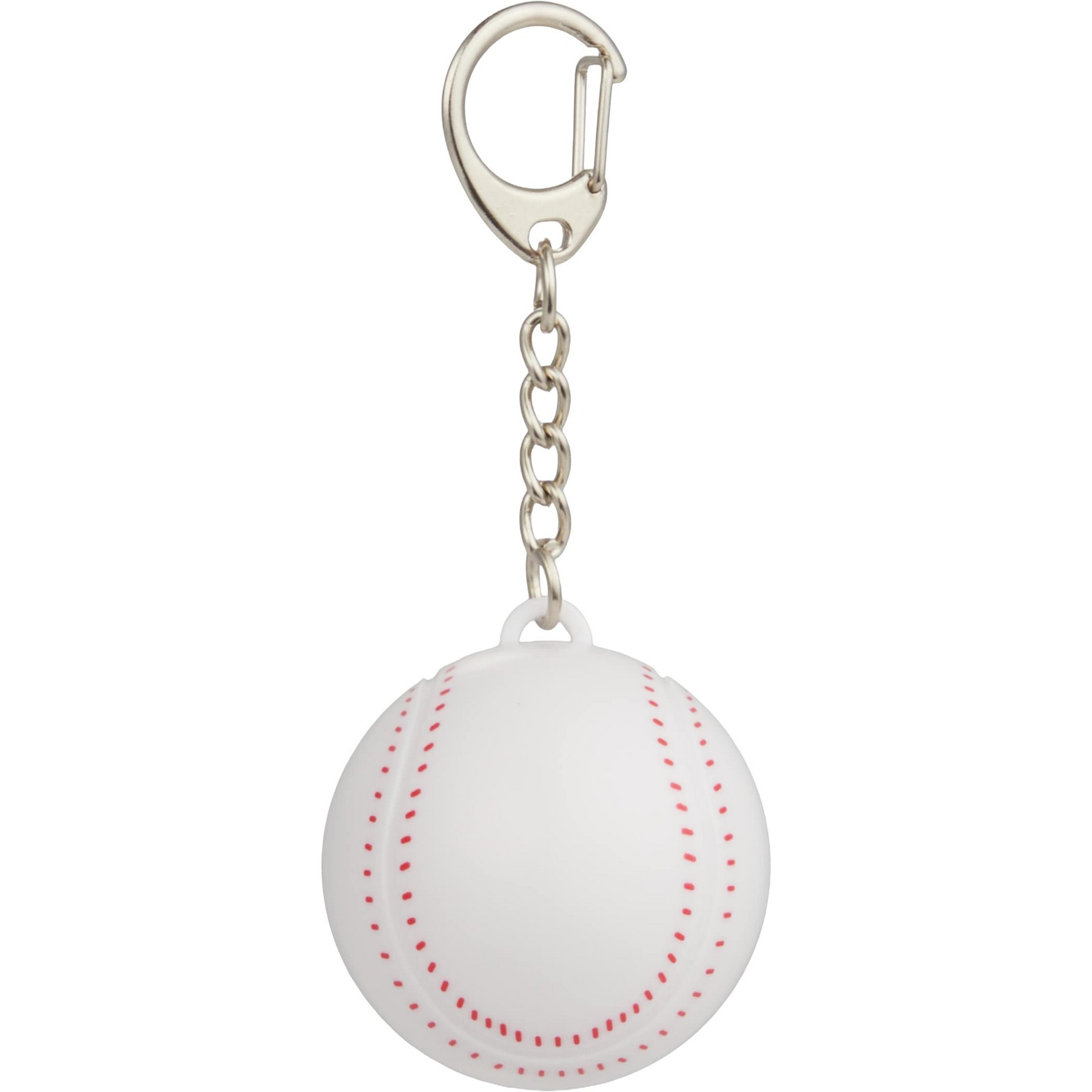 Picture of Recycled Baseball SPF15 Lip Balm Keychain
