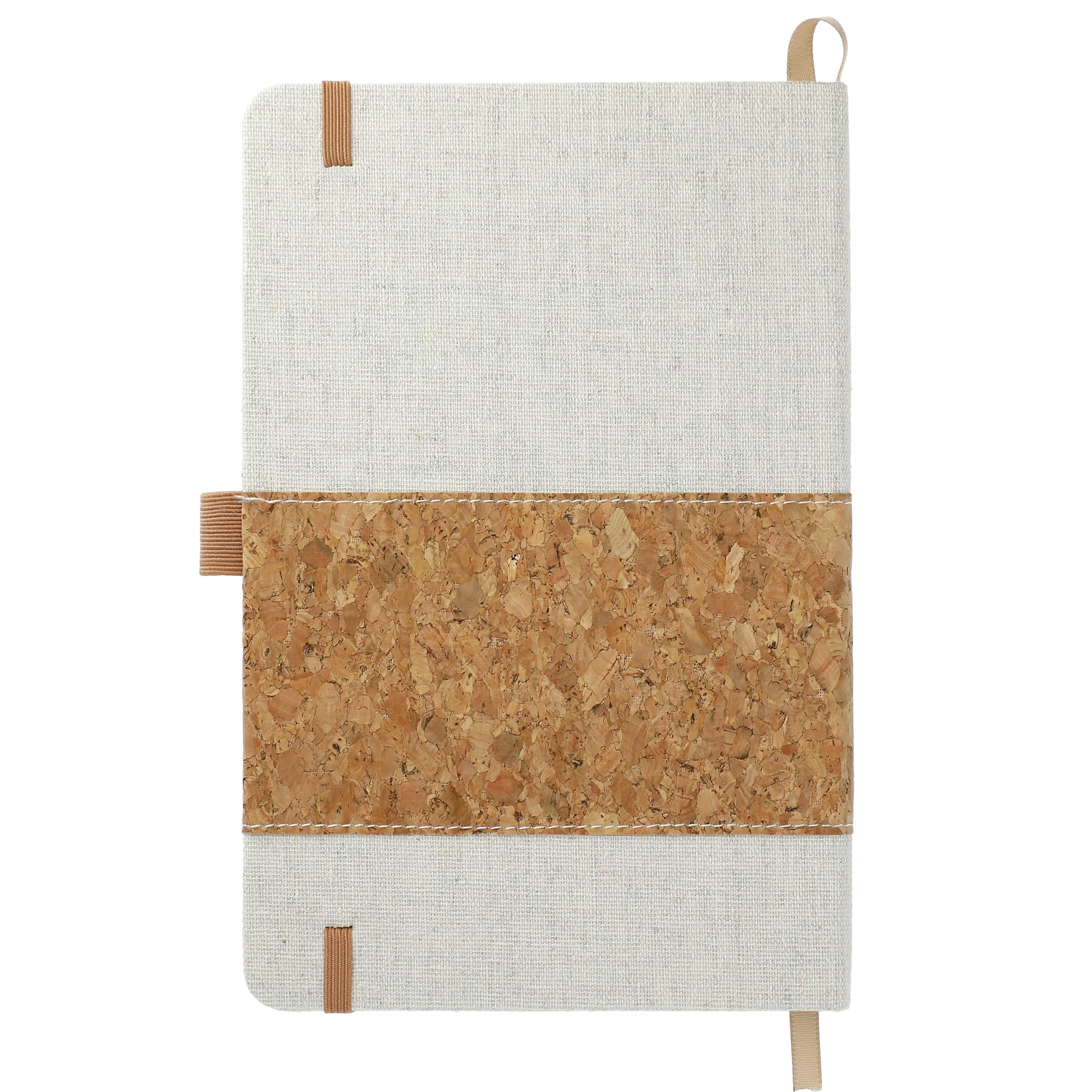 Picture of 5.5'' x 8.5'' FSC® Mix Recycled Cotton Cork Notebook