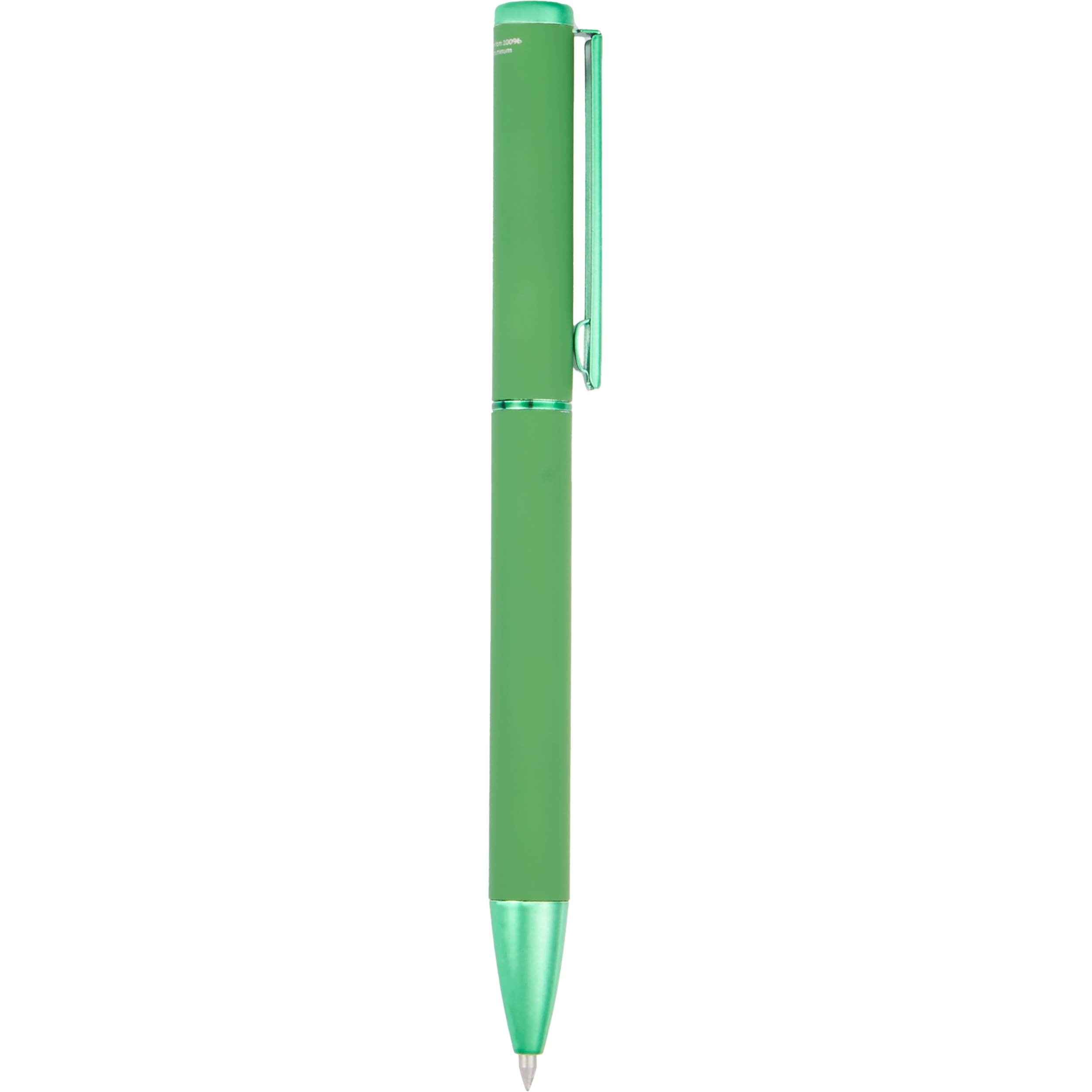 Picture of Harper Soft Touch Recycled Aluminum Gel Pen