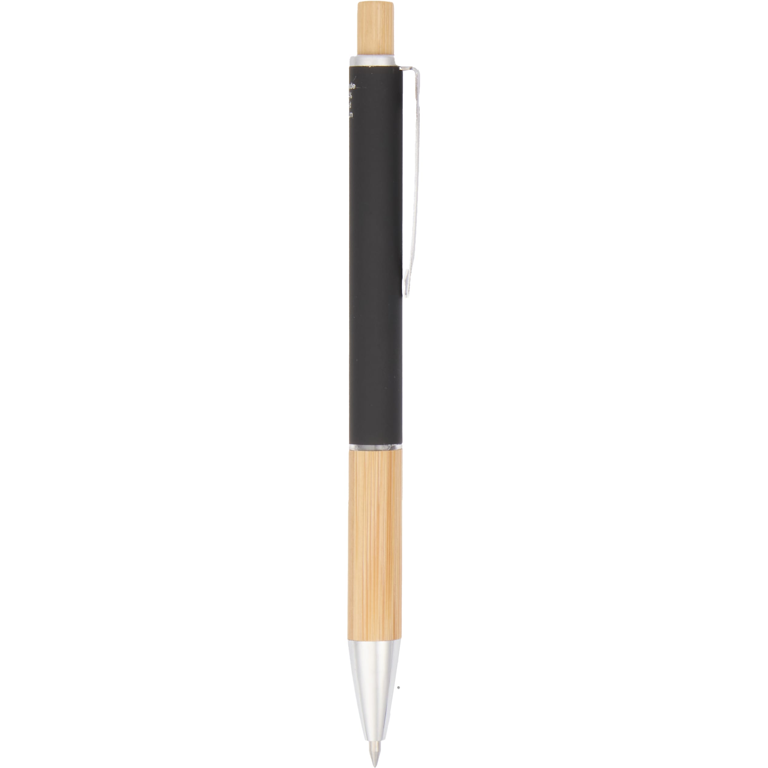 Picture of Bamboo and Recycled Aluminum Soft Touch Ballpoint