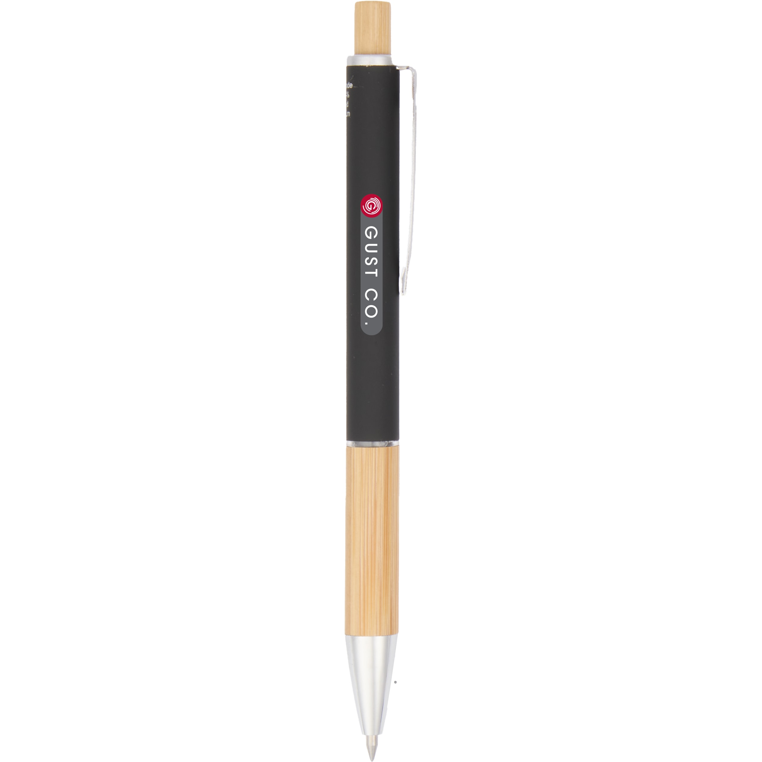 Picture of Bamboo and Recycled Aluminum Soft Touch Ballpoint