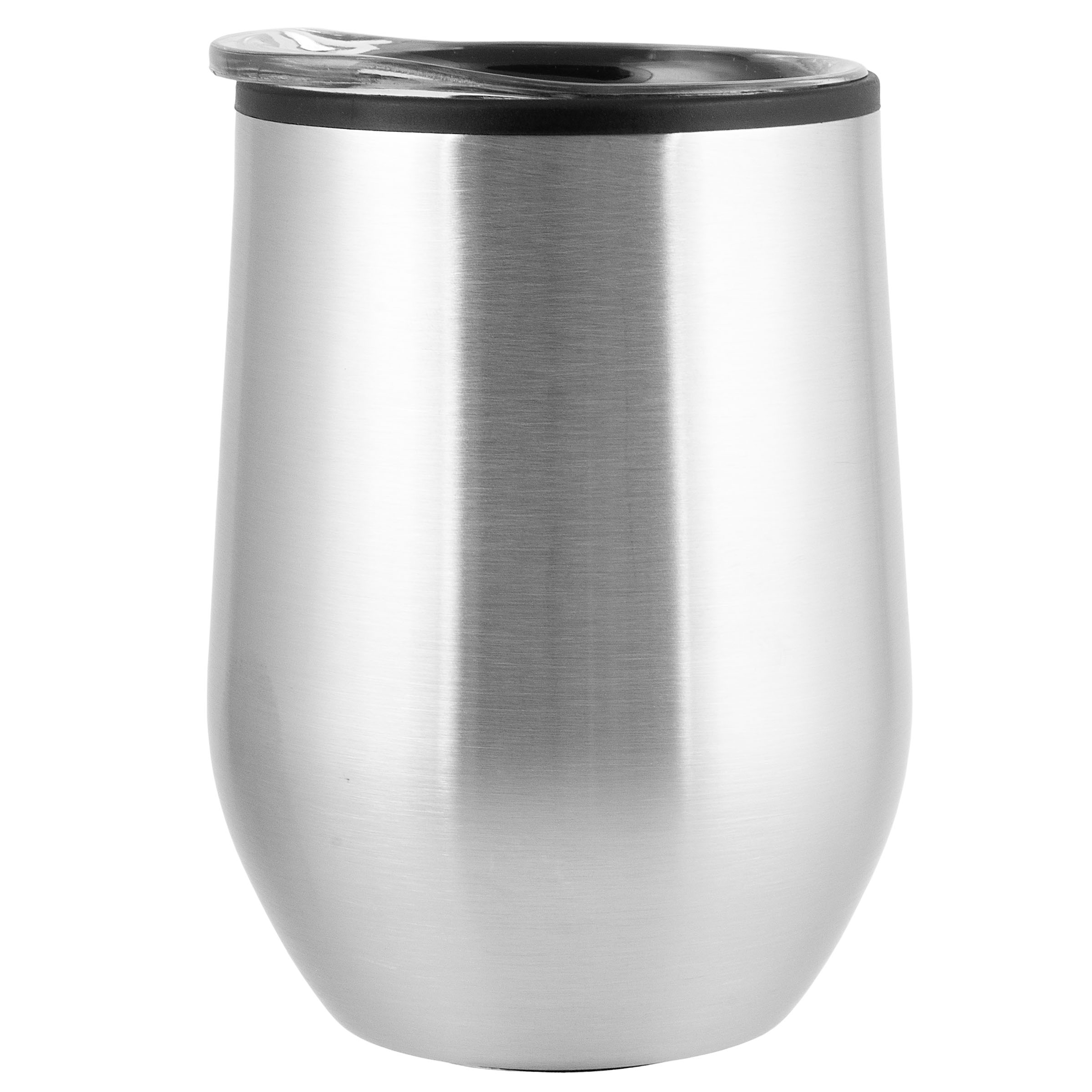 Picture of 12 Oz Bay Mist Stainless Wine Tumbler with Lid
