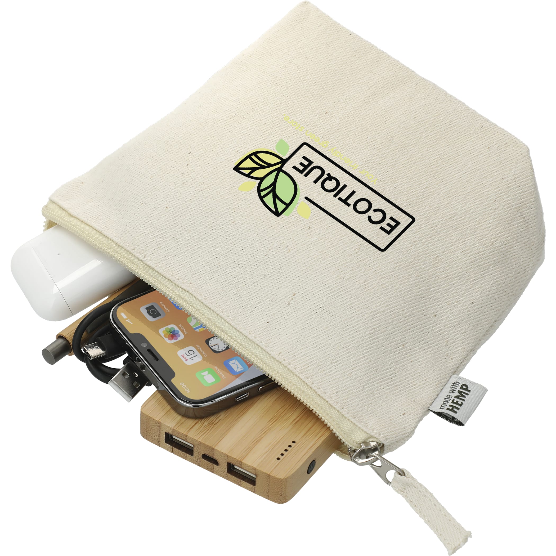 Picture of 11oz Hemp Cotton Pouch