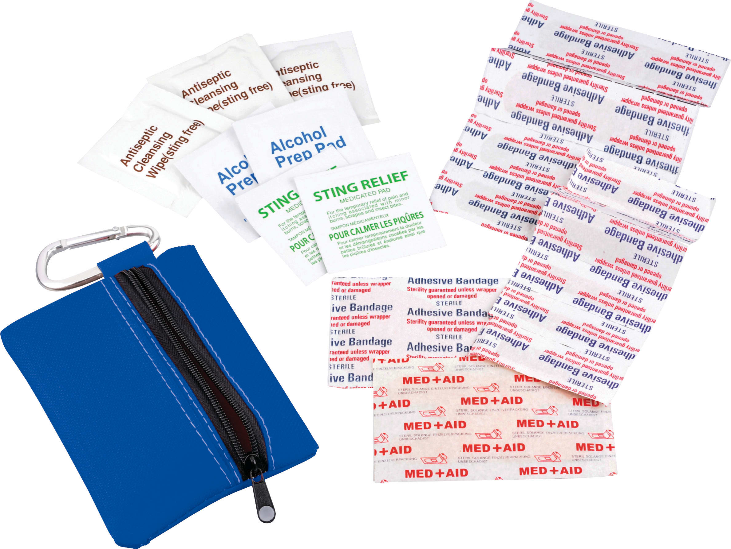 Picture of Zippered 20-Piece First Aid Pouch