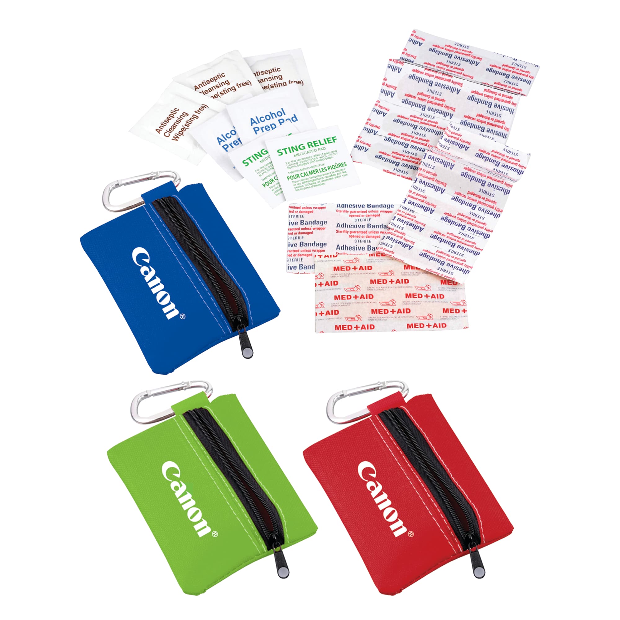 Picture of Zippered 20-Piece First Aid Pouch