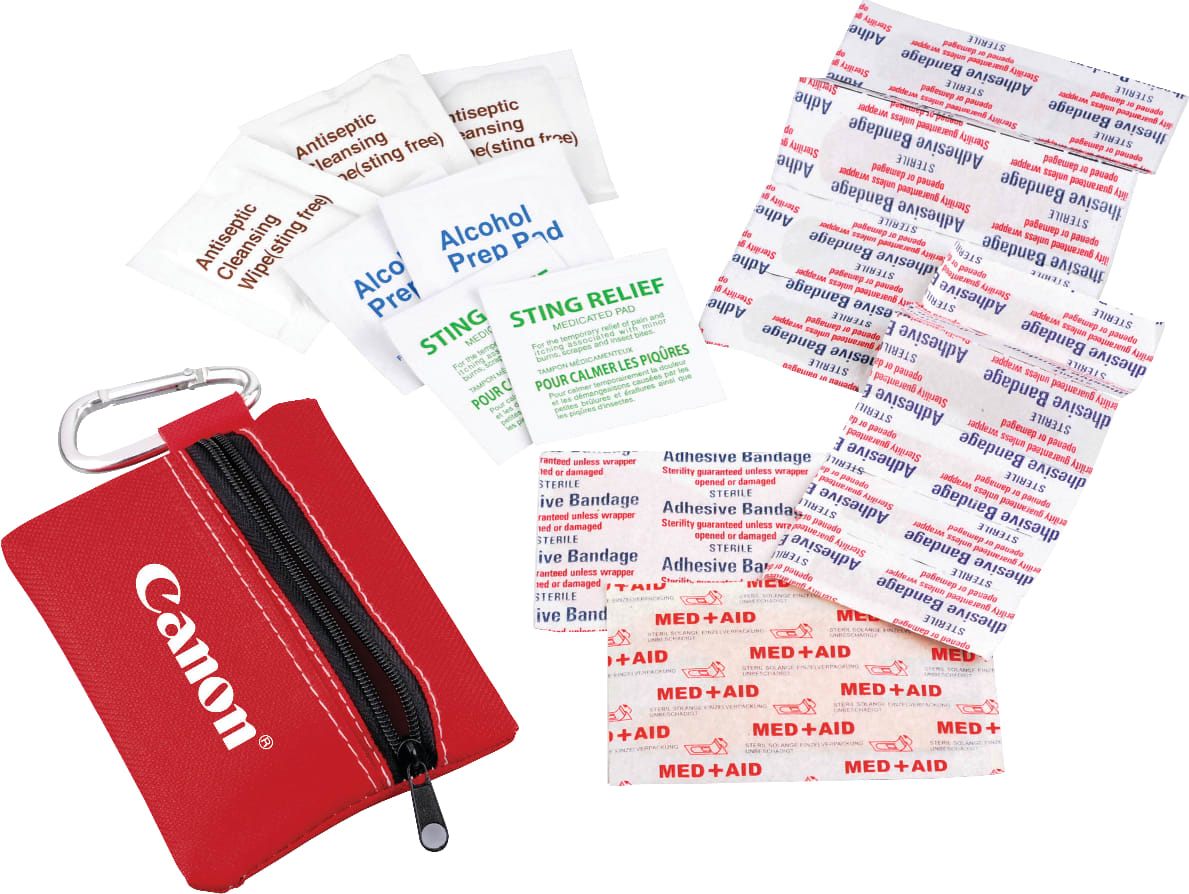 Picture of Zippered 20-Piece First Aid Pouch