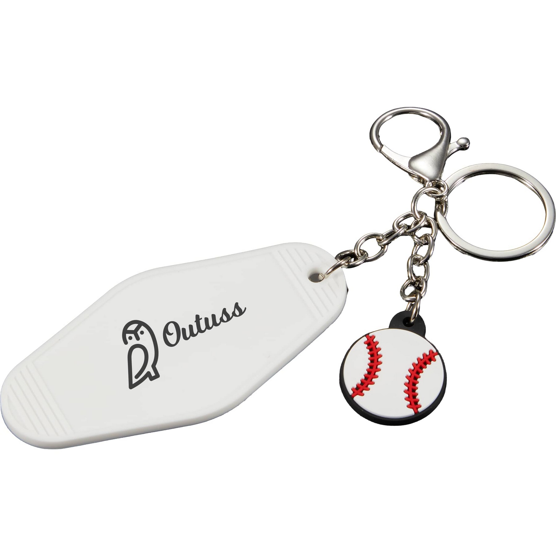 Picture of Baseball Motel Keychain