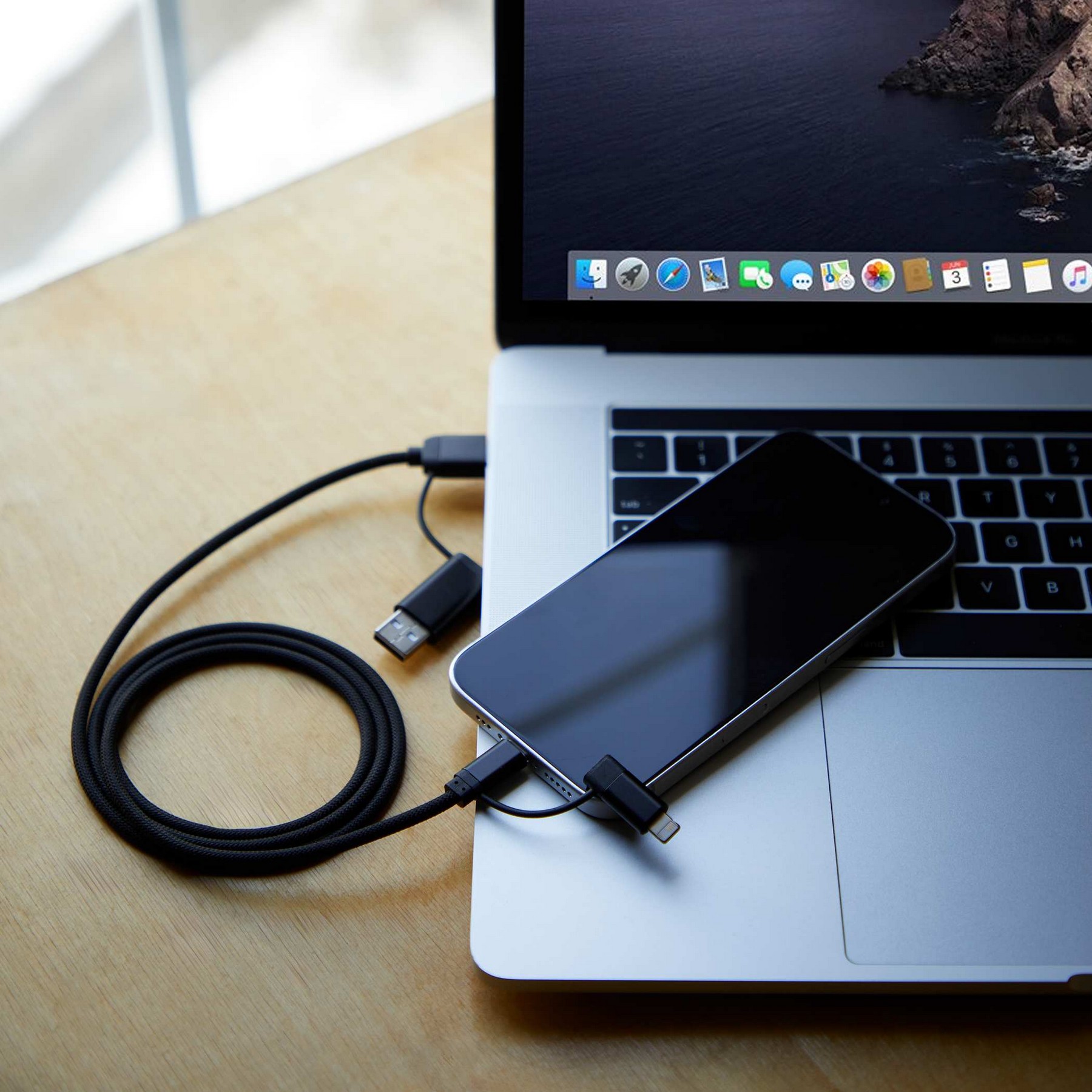 Picture of Boost 5-in-1 Long 65W PD Charging Cable