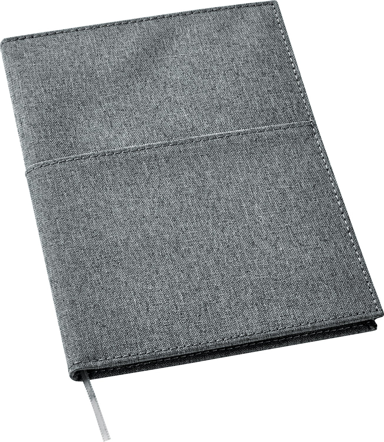 Picture of 5''x 7'' FSC® Mix Canvas Pocket Refillable Notebook