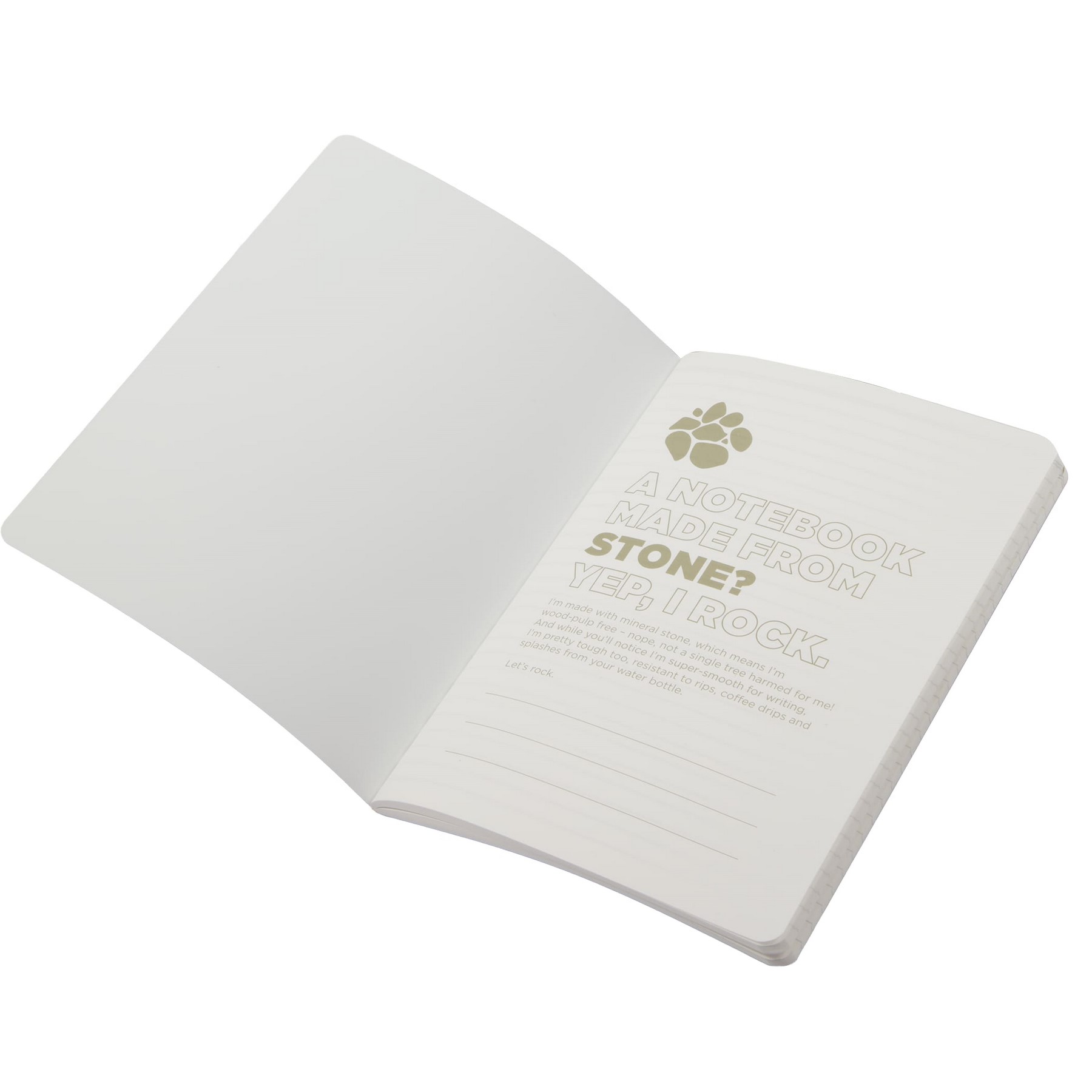 Picture of 5'' x 7'' Mineral Stone Field Bound Notebook