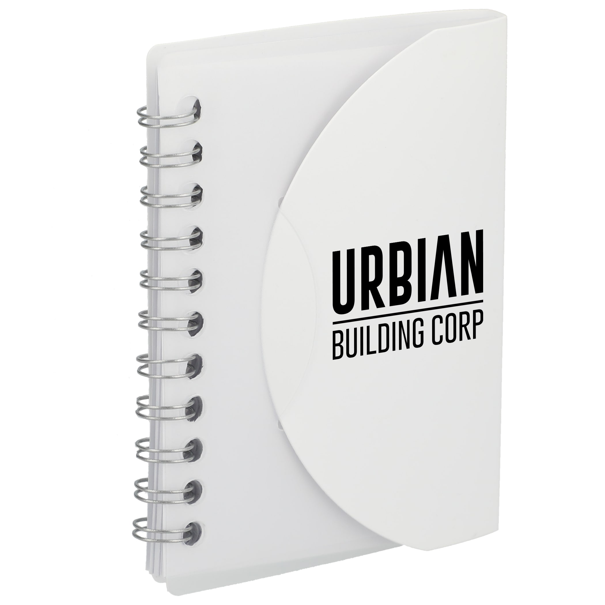 Picture of 3.4'' x 4.5'' FSC® Recycled Post Spiral Notebook