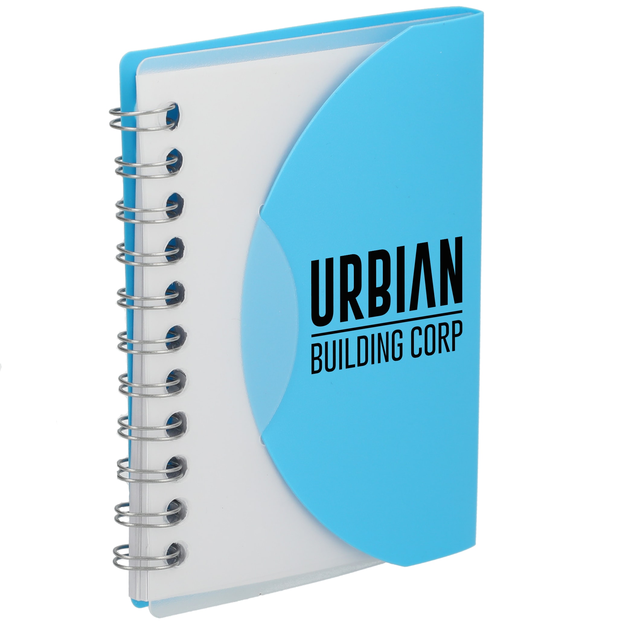 Picture of 3.4'' x 4.5'' FSC® Recycled Post Spiral Notebook