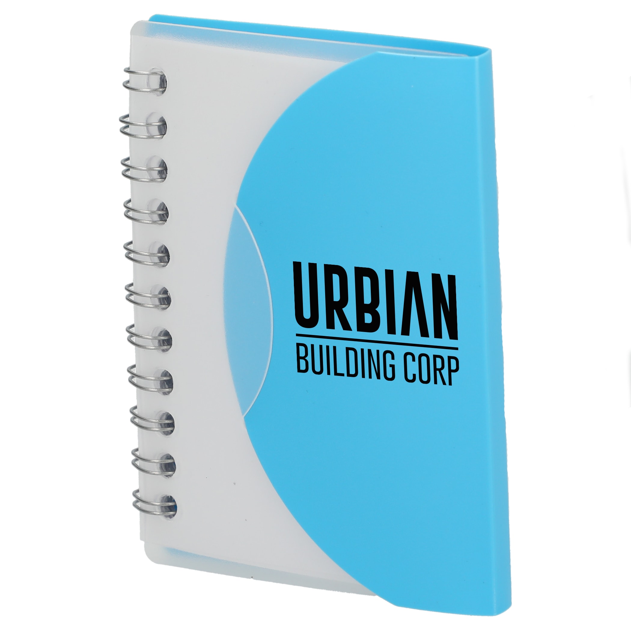 Picture of 3.4'' x 4.5'' FSC® Recycled Post Spiral Notebook
