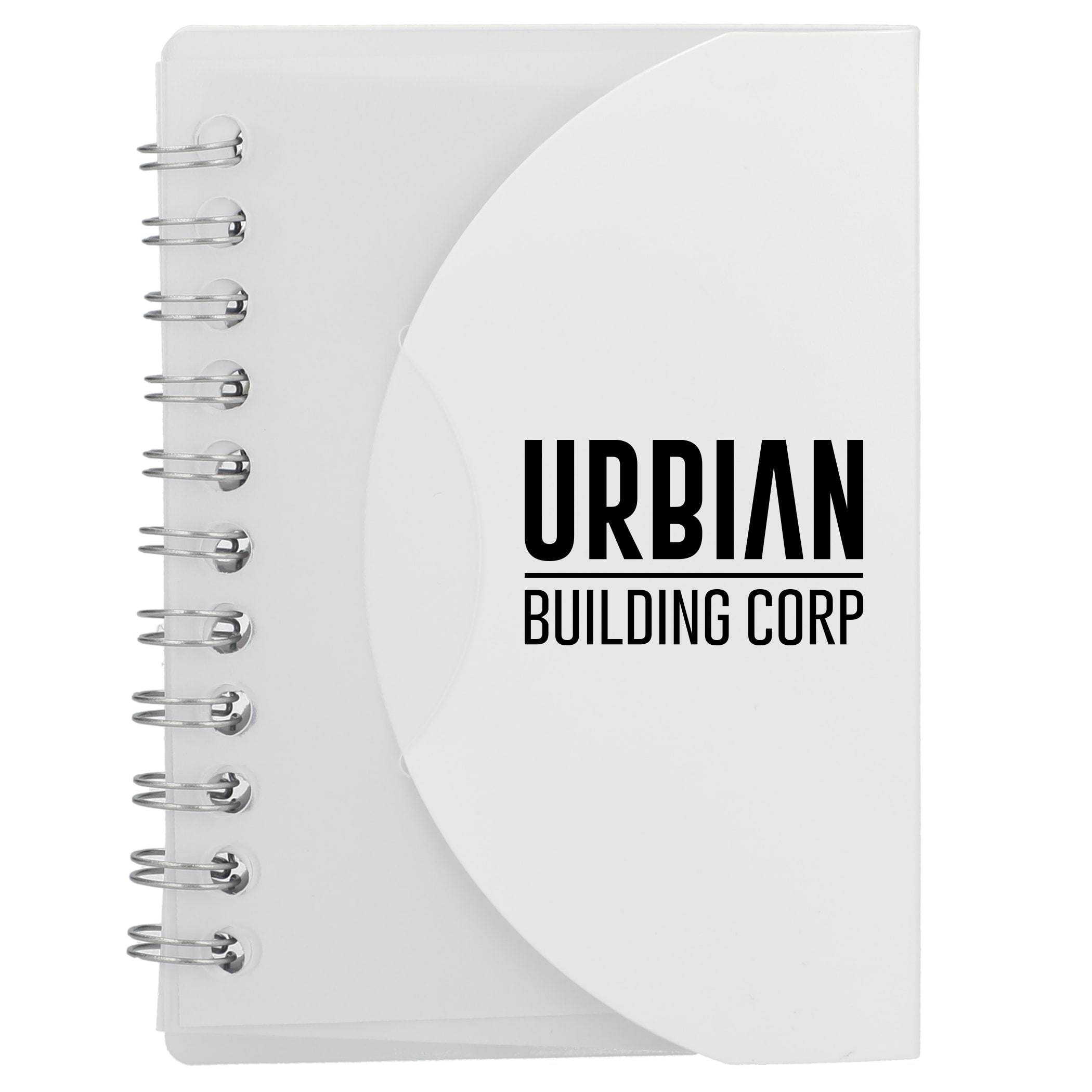 Picture of 3.4'' x 4.5'' FSC® Recycled Post Spiral Notebook