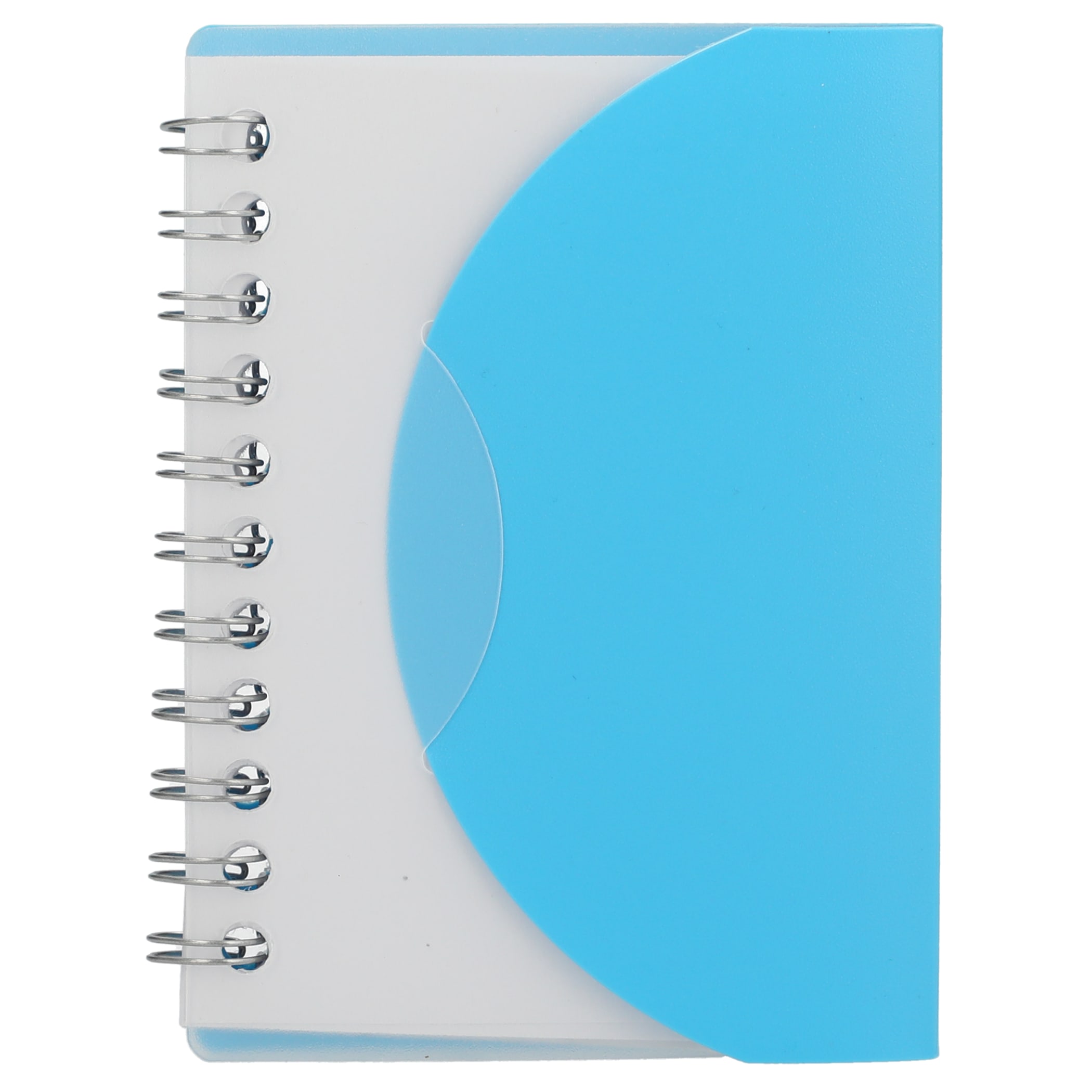 Picture of 3.4'' x 4.5'' FSC® Recycled Post Spiral Notebook