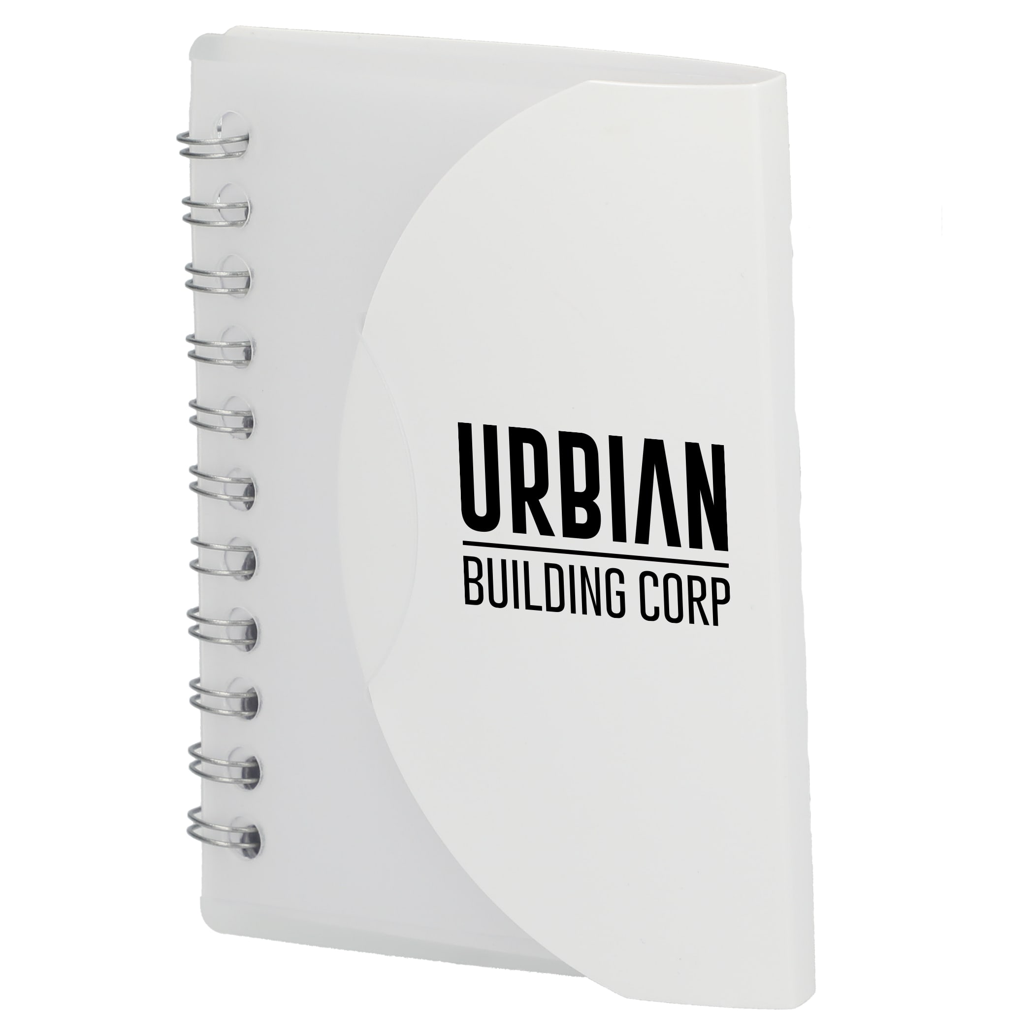 Picture of 3.4'' x 4.5'' FSC® Recycled Post Spiral Notebook