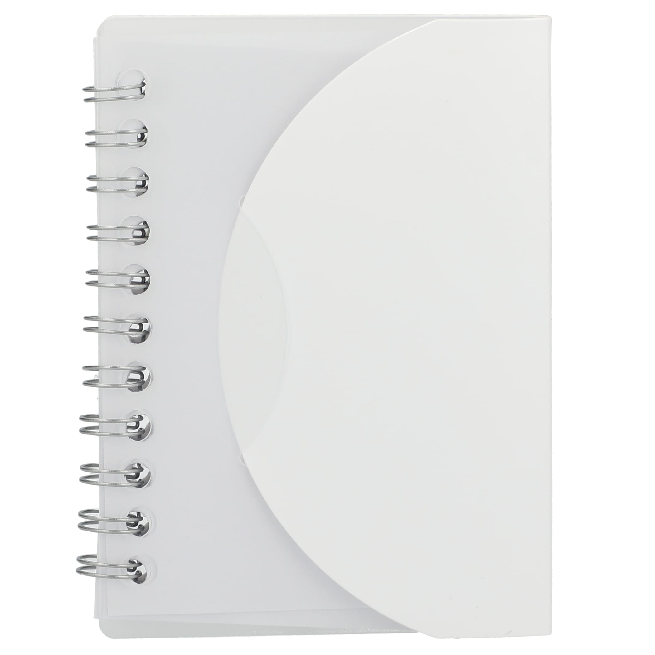 Picture of 3.4'' x 4.5'' FSC® Recycled Post Spiral Notebook