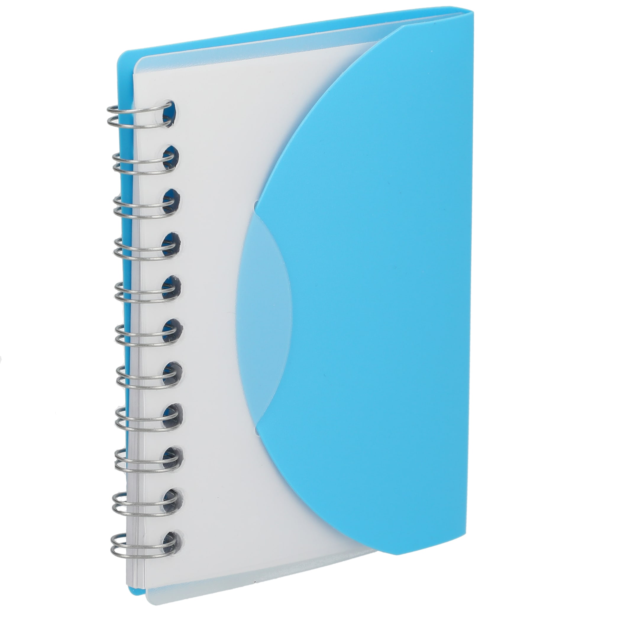 Picture of 3.4'' x 4.5'' FSC® Recycled Post Spiral Notebook