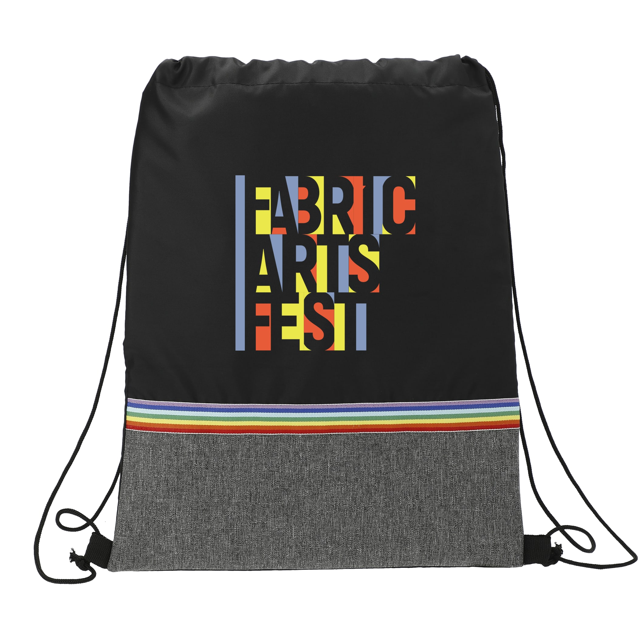 Picture of Rainbow rPET Drawstring Bag