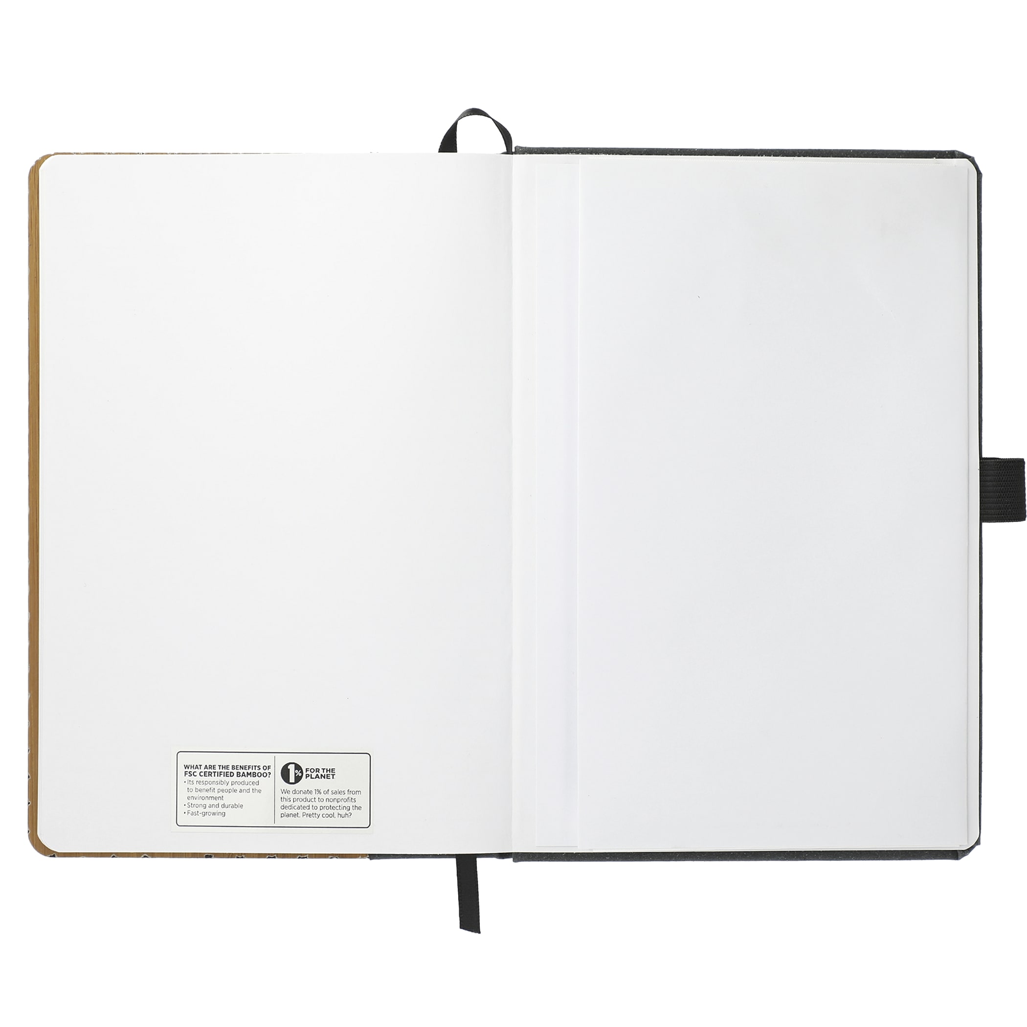 Picture of 5.5'' x 8.5'' FSC® Mix Bamboo Bound Journal