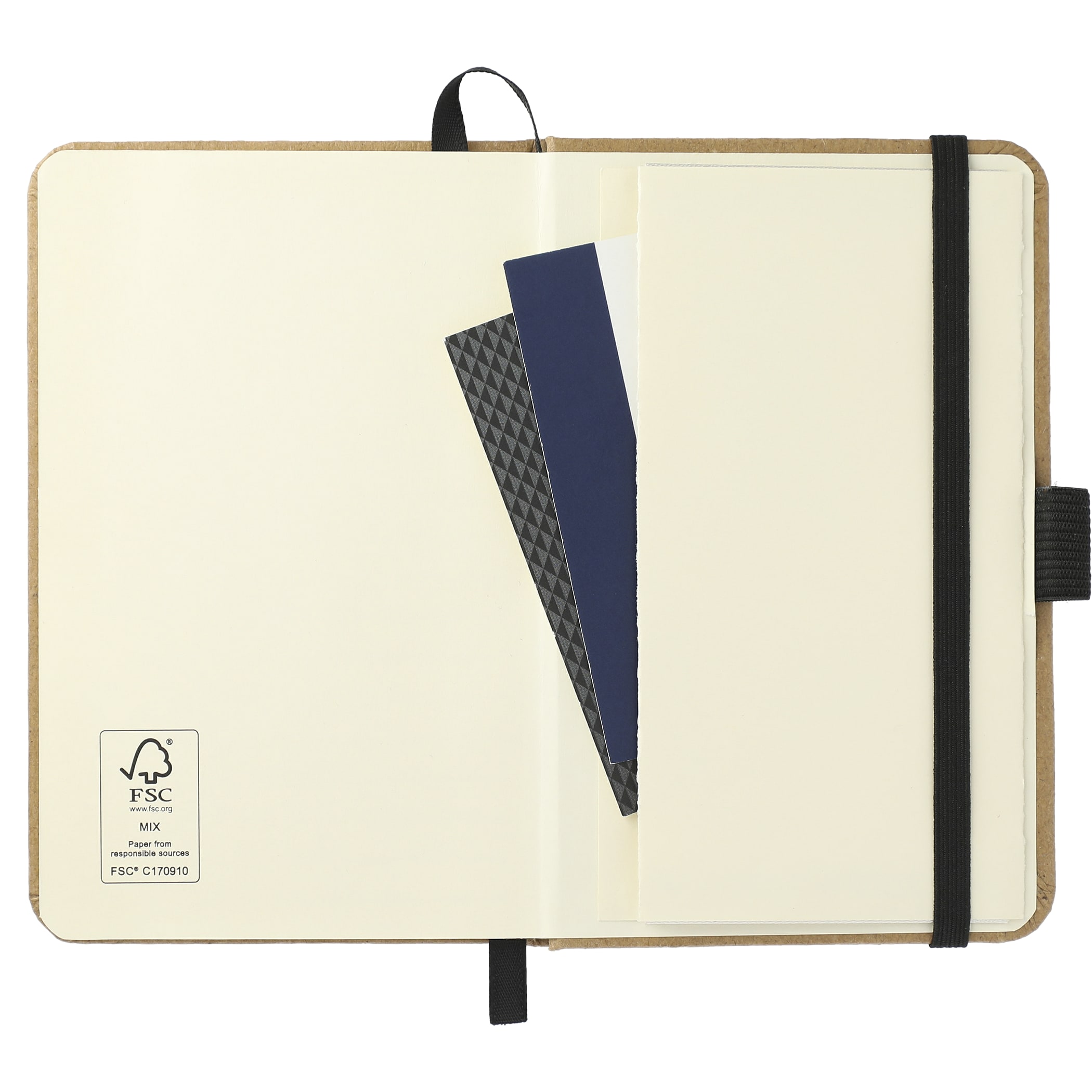 Picture of 3.5'' x 5.5'' FSC® Mix Pocket Bound Journal