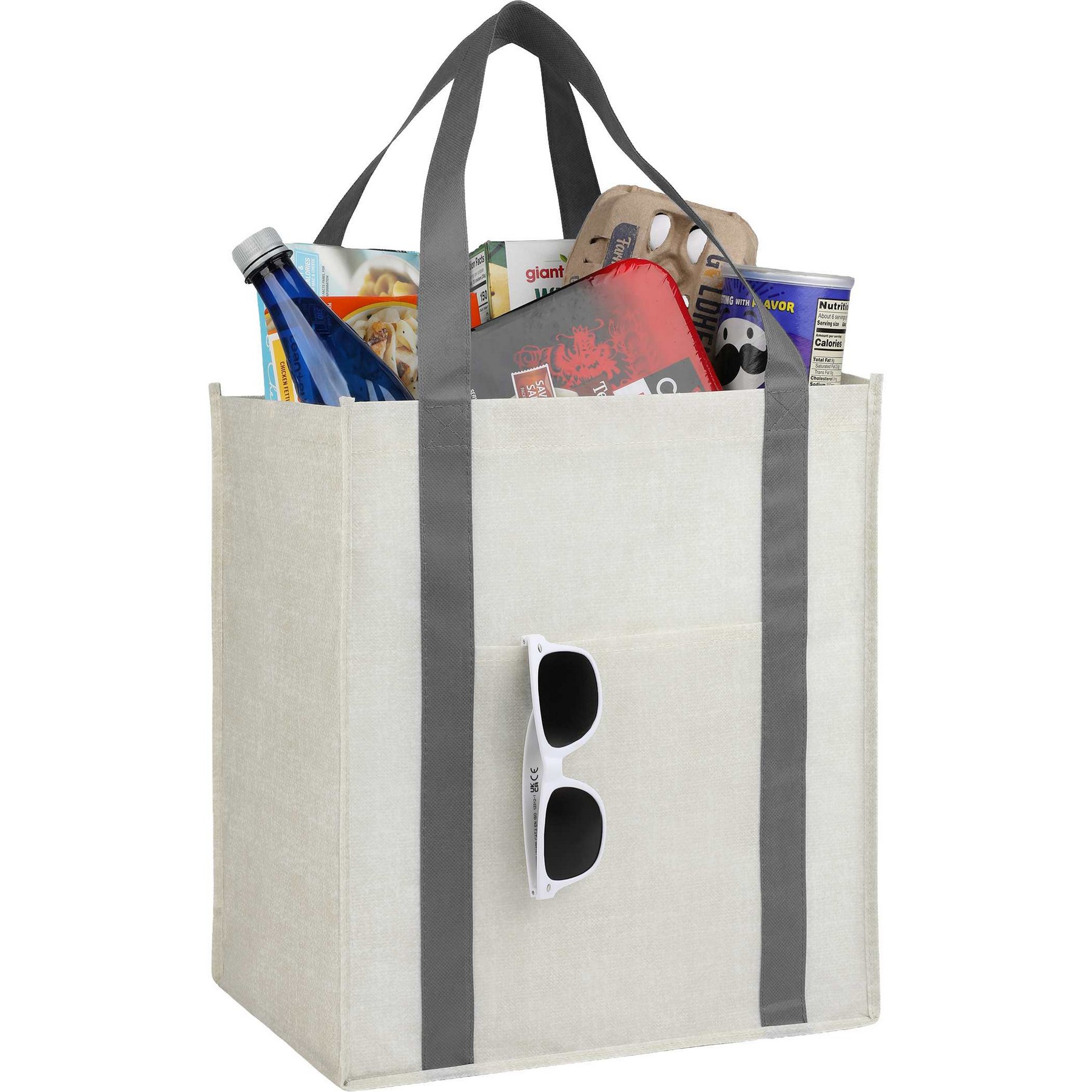 Picture of Neptune Recycled Non-Woven Grocery Tote