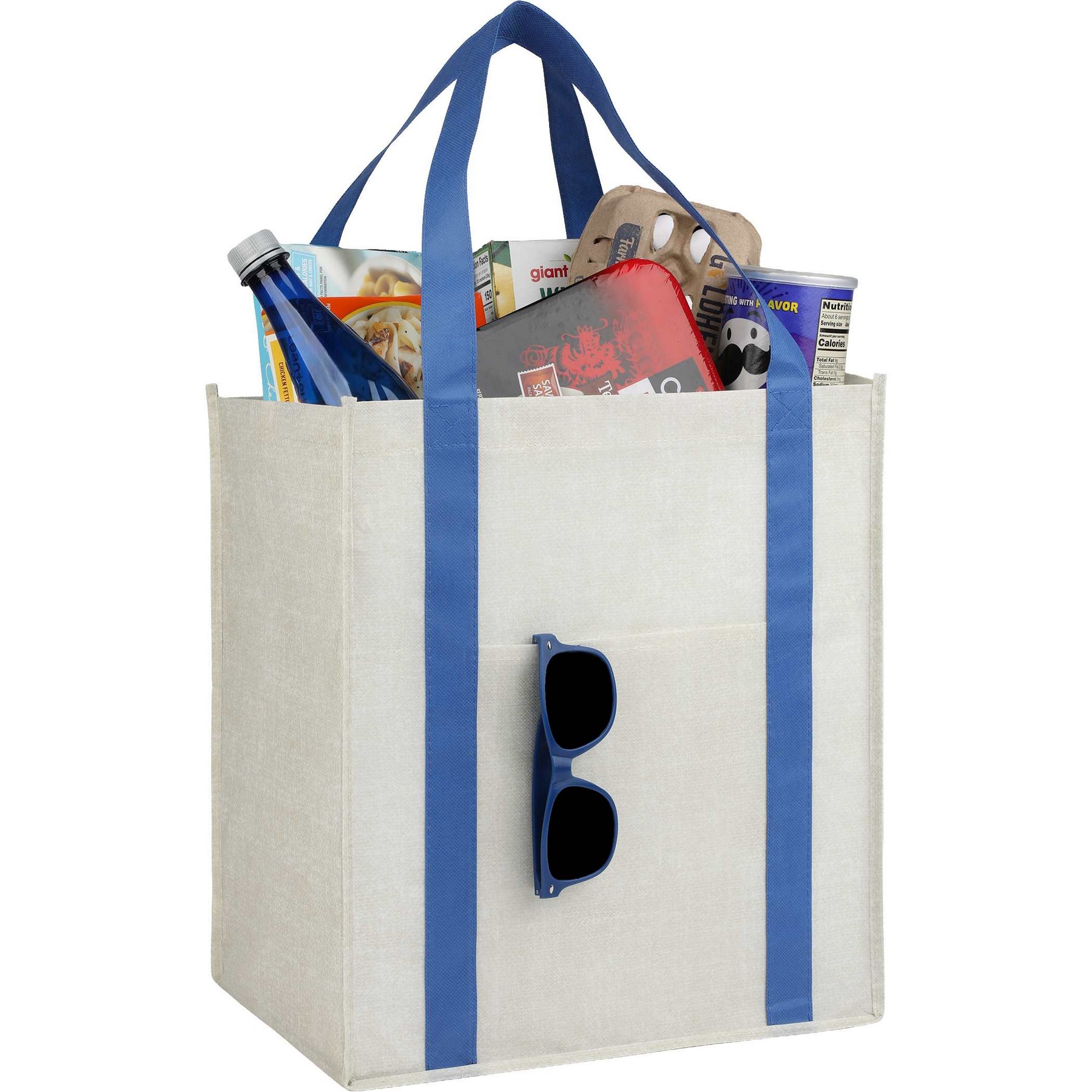 Picture of Neptune Recycled Non-Woven Grocery Tote