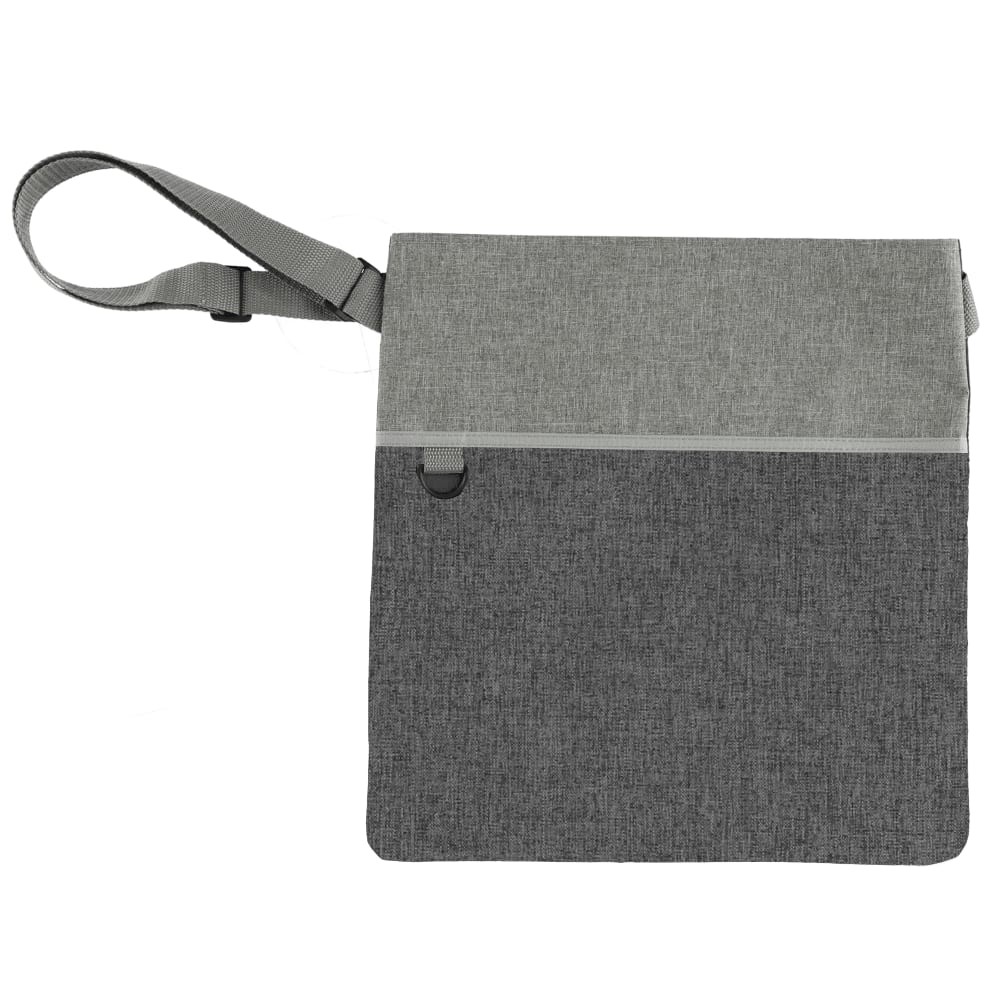 Picture of Double Heather rPET Crossbody Tote